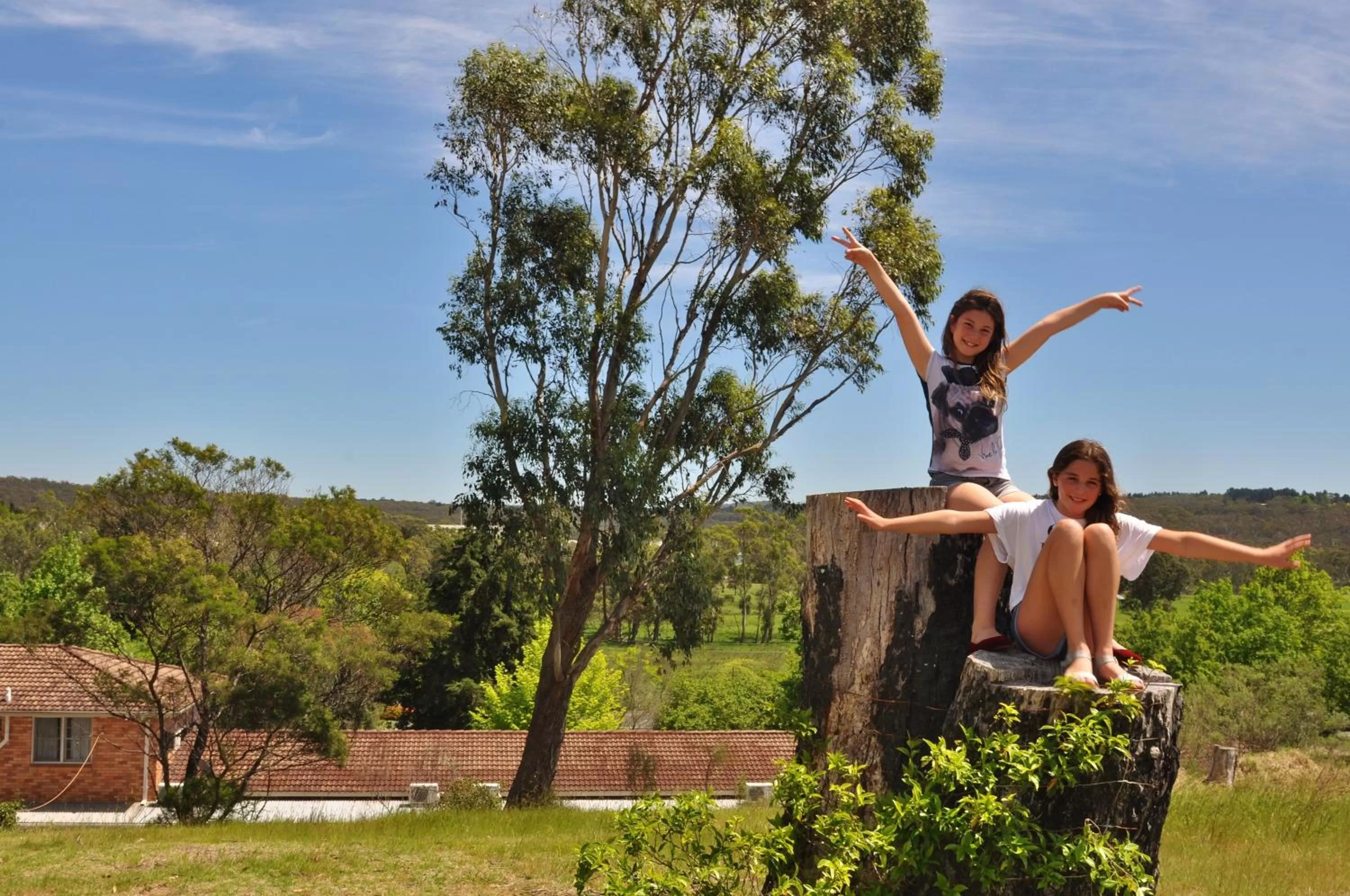 Garden in Poplars Inn Mittagong