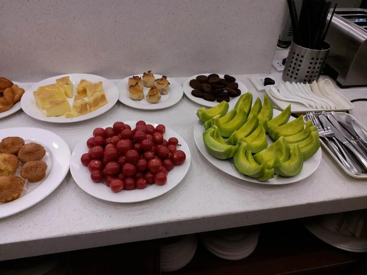 Buffet breakfast in Beijing Jingyuan Courtyard Hotel