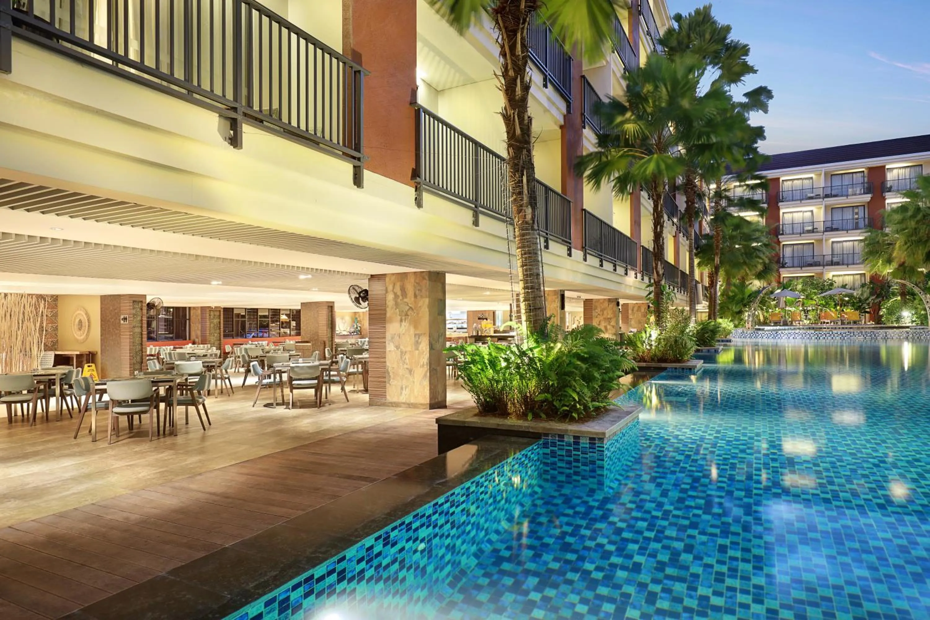 Restaurant/places to eat in Swiss-Belhotel Tuban Bali