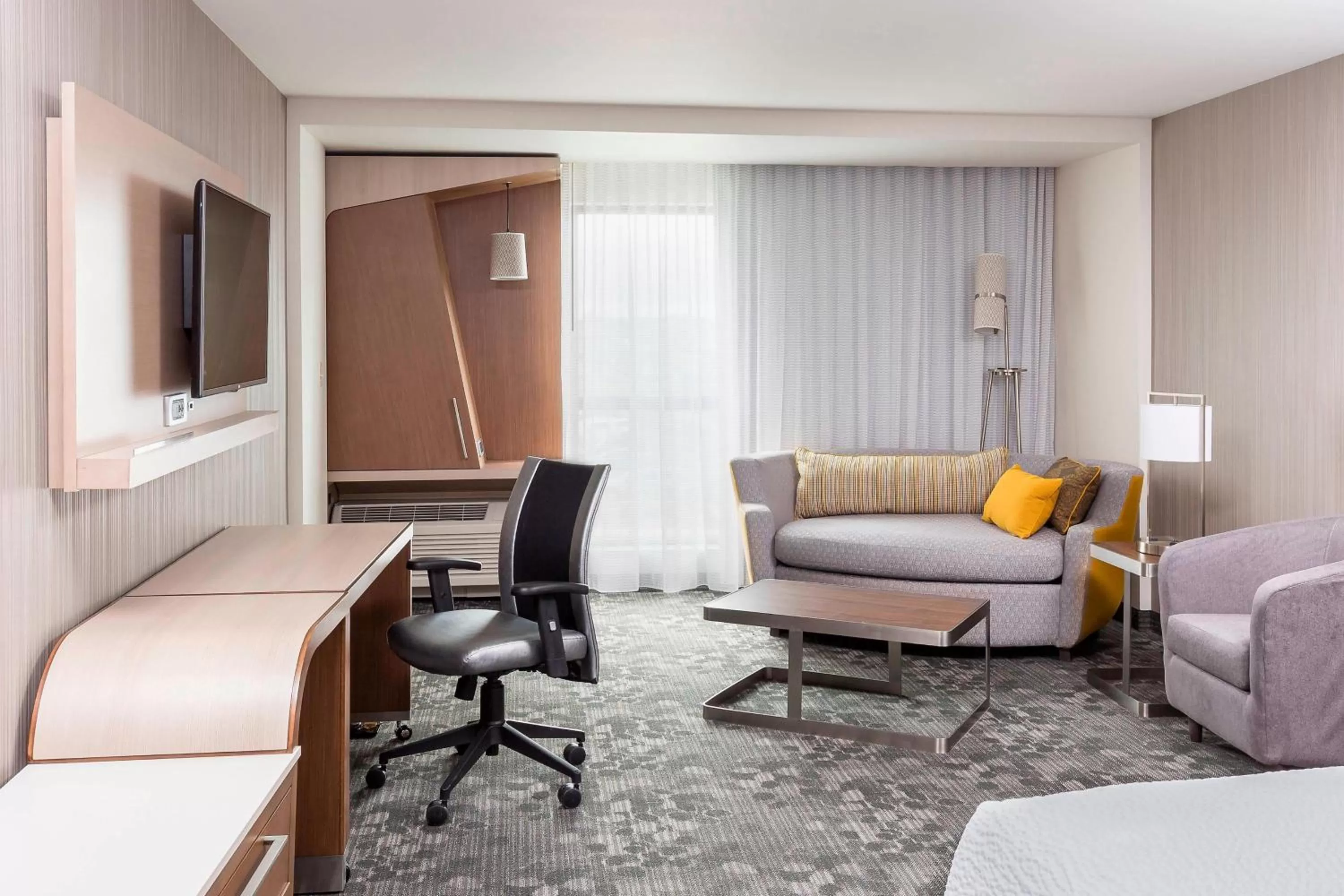 King Room with Sofa Bed - Hearing Accessible in Courtyard by Marriott Bismarck North