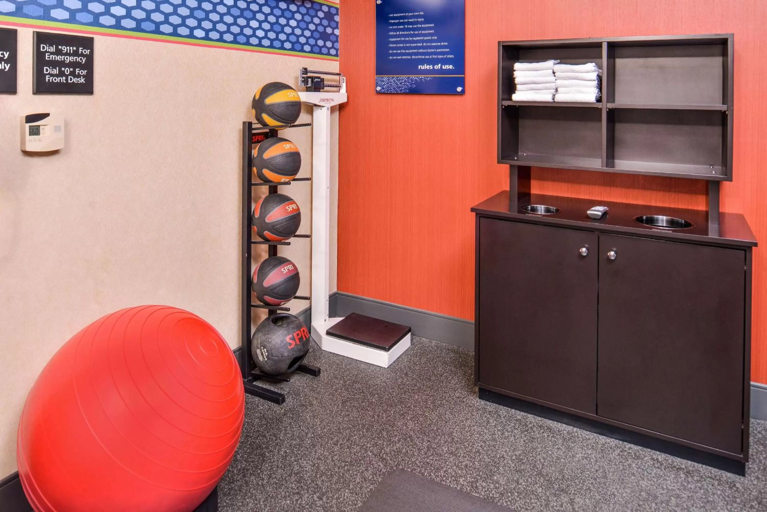 Fitness centre/facilities in Hampton Inn York