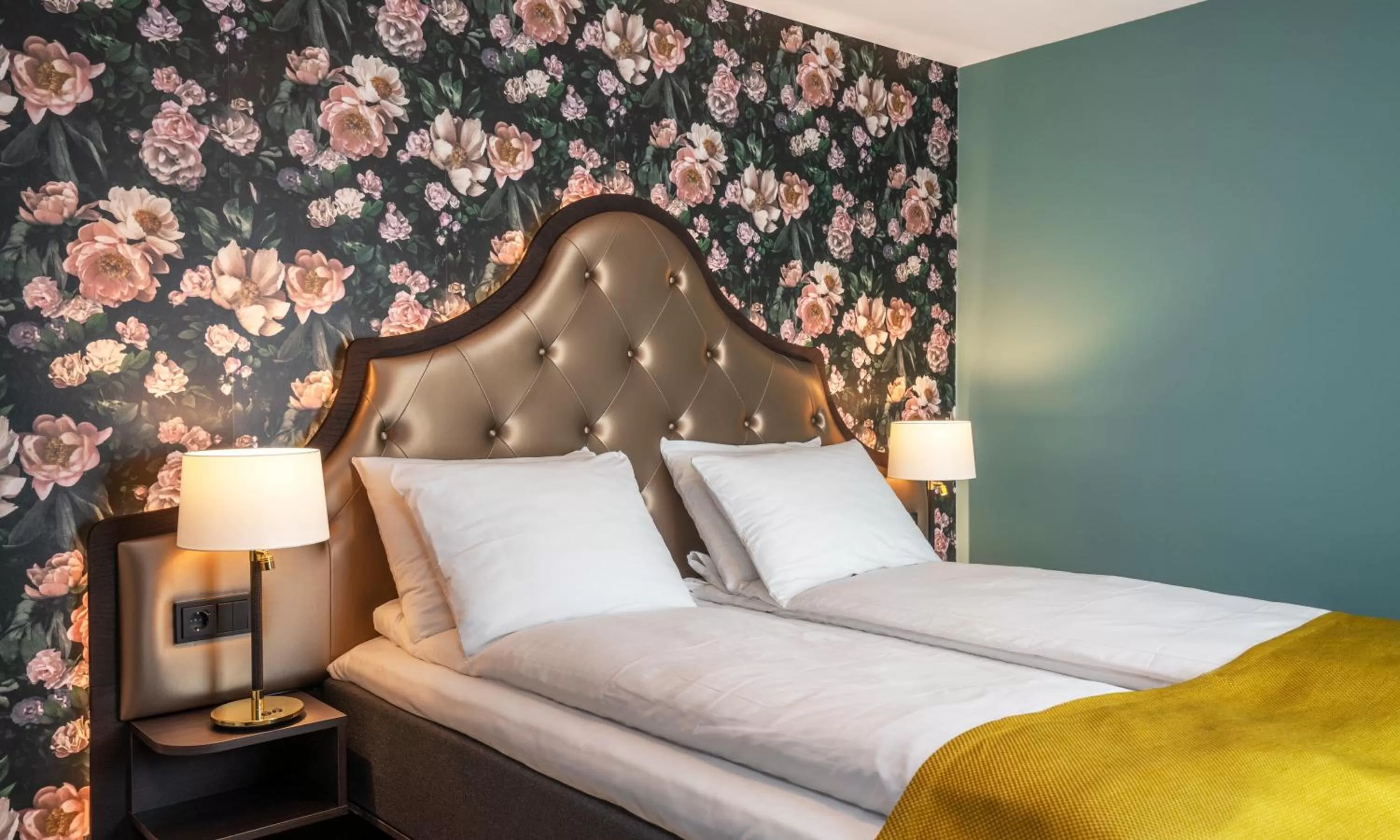 Bed in Thon Hotel Høyers