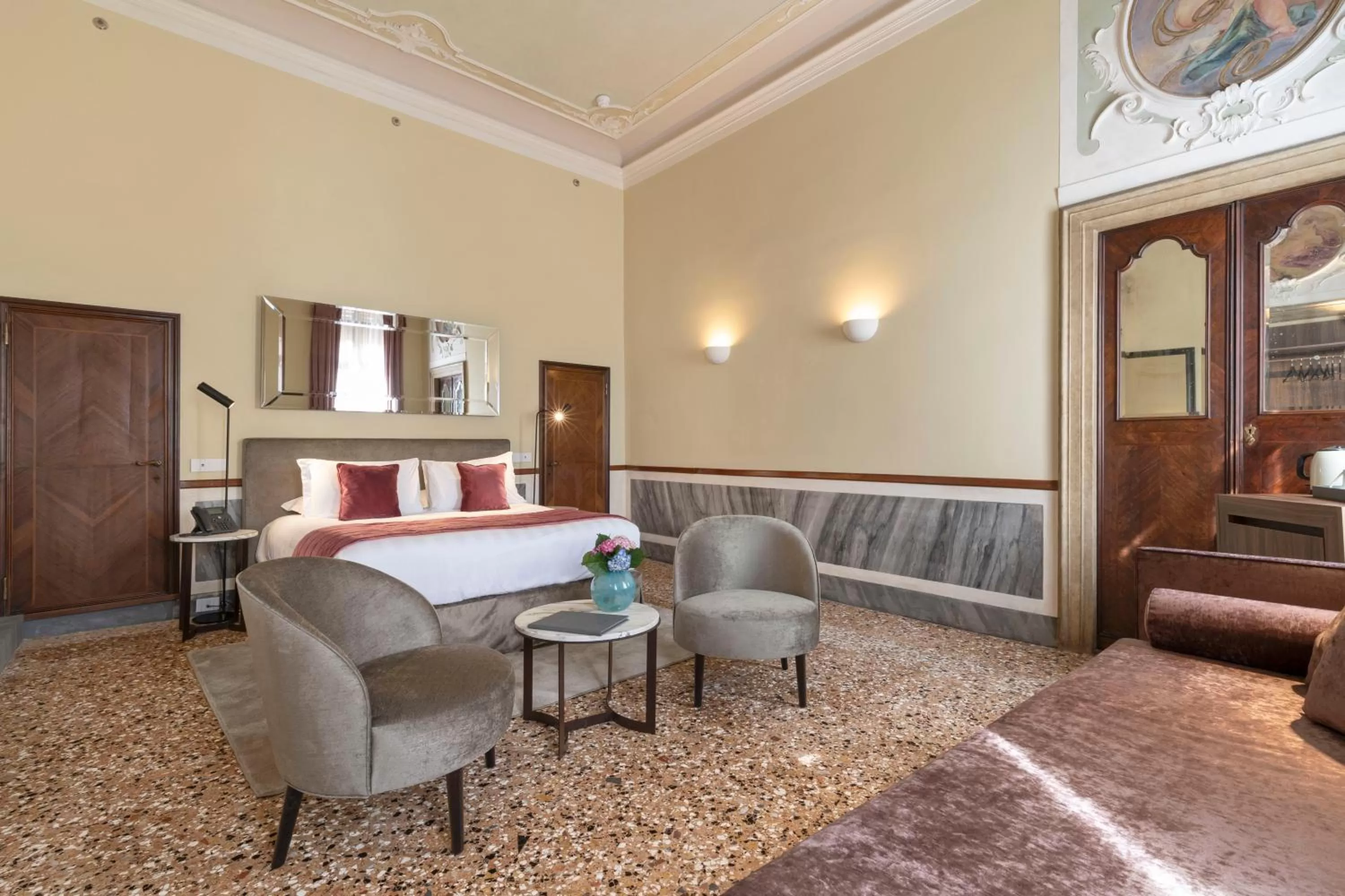 Bed in Palazzo Keller