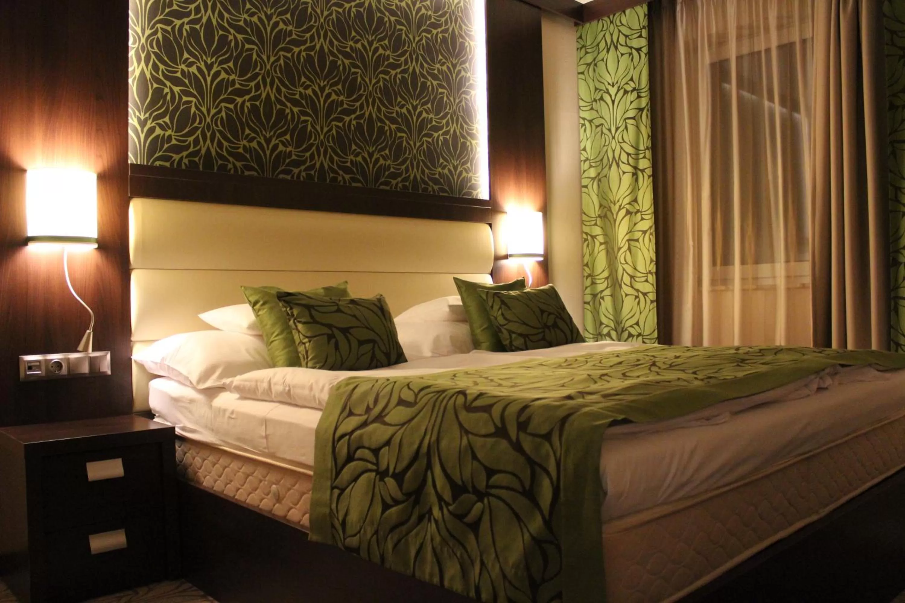 Bedroom, Bed in Hotel Wellamarin