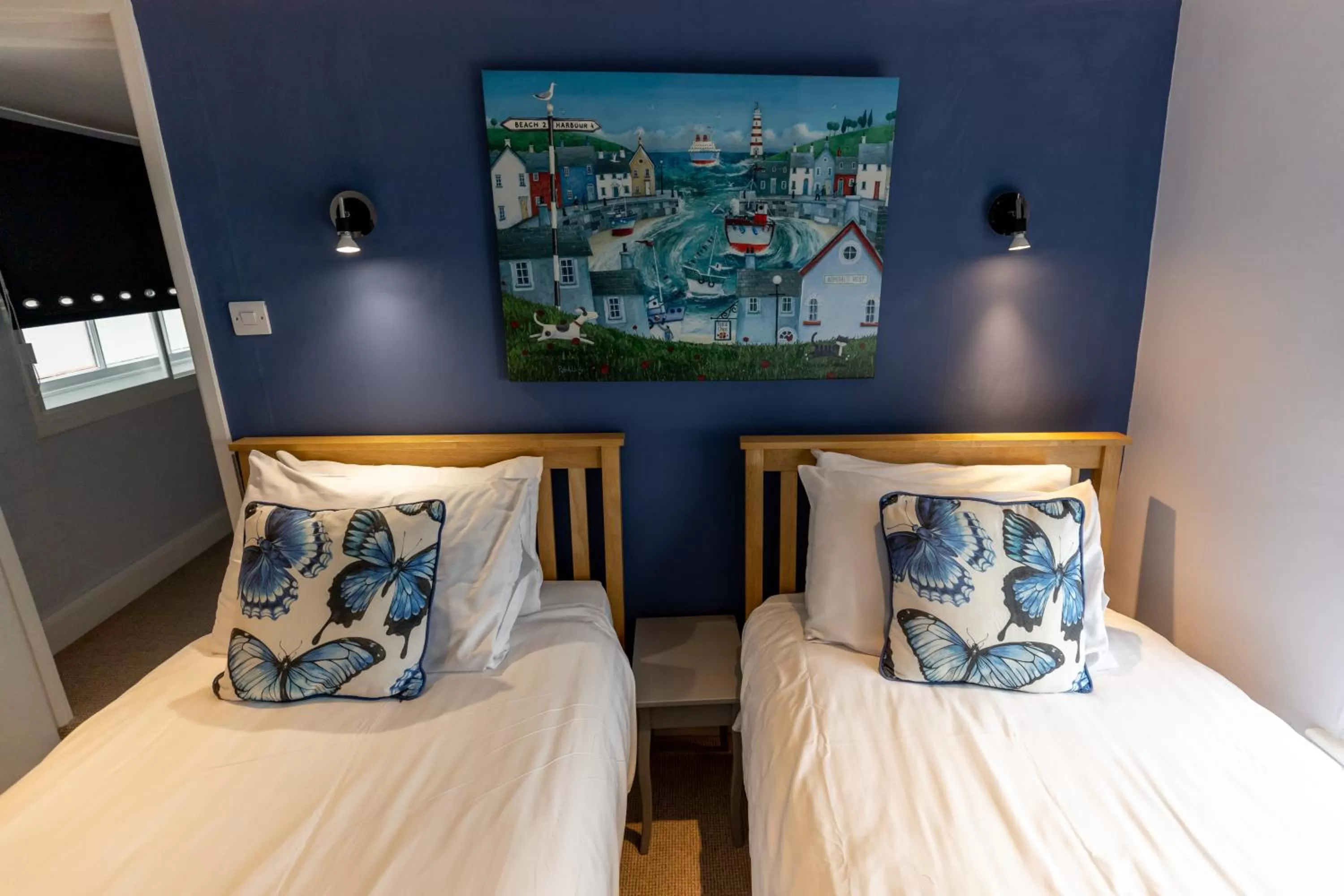 Bedroom, Bed in The Old Vicarage Hotel & Restaurant