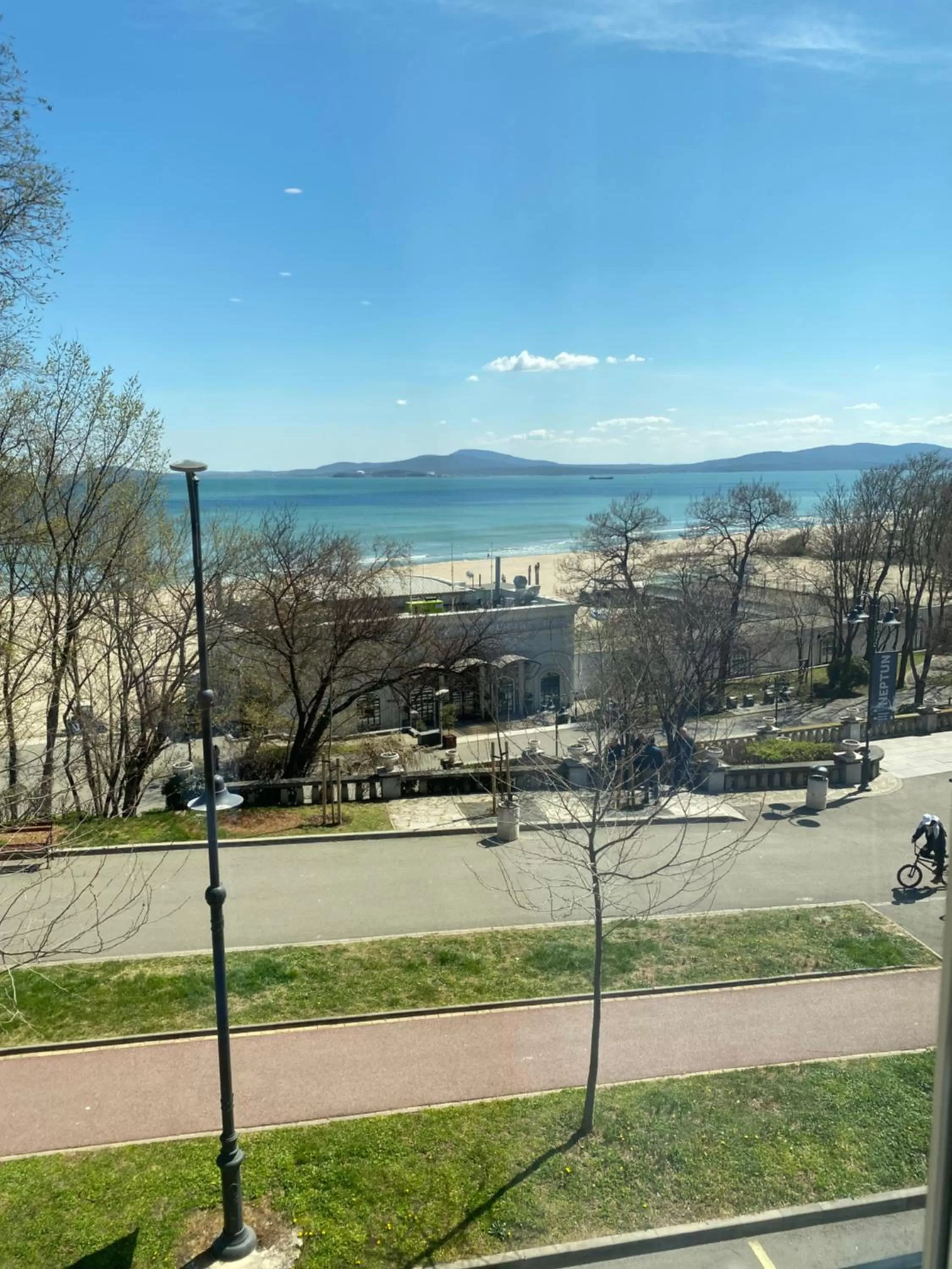 Sea view in Hotel Residence Promenade