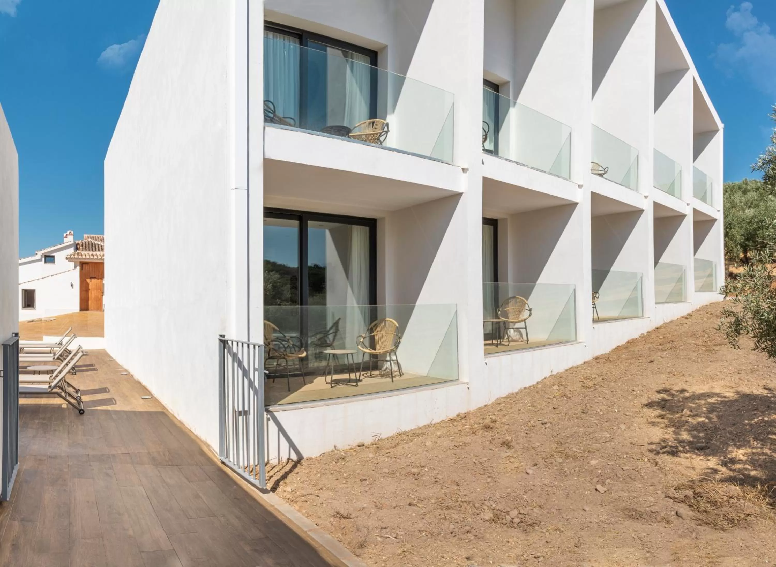 Property building in Hacienda Fresneda María by Real Spain Hotels Adults Recommended