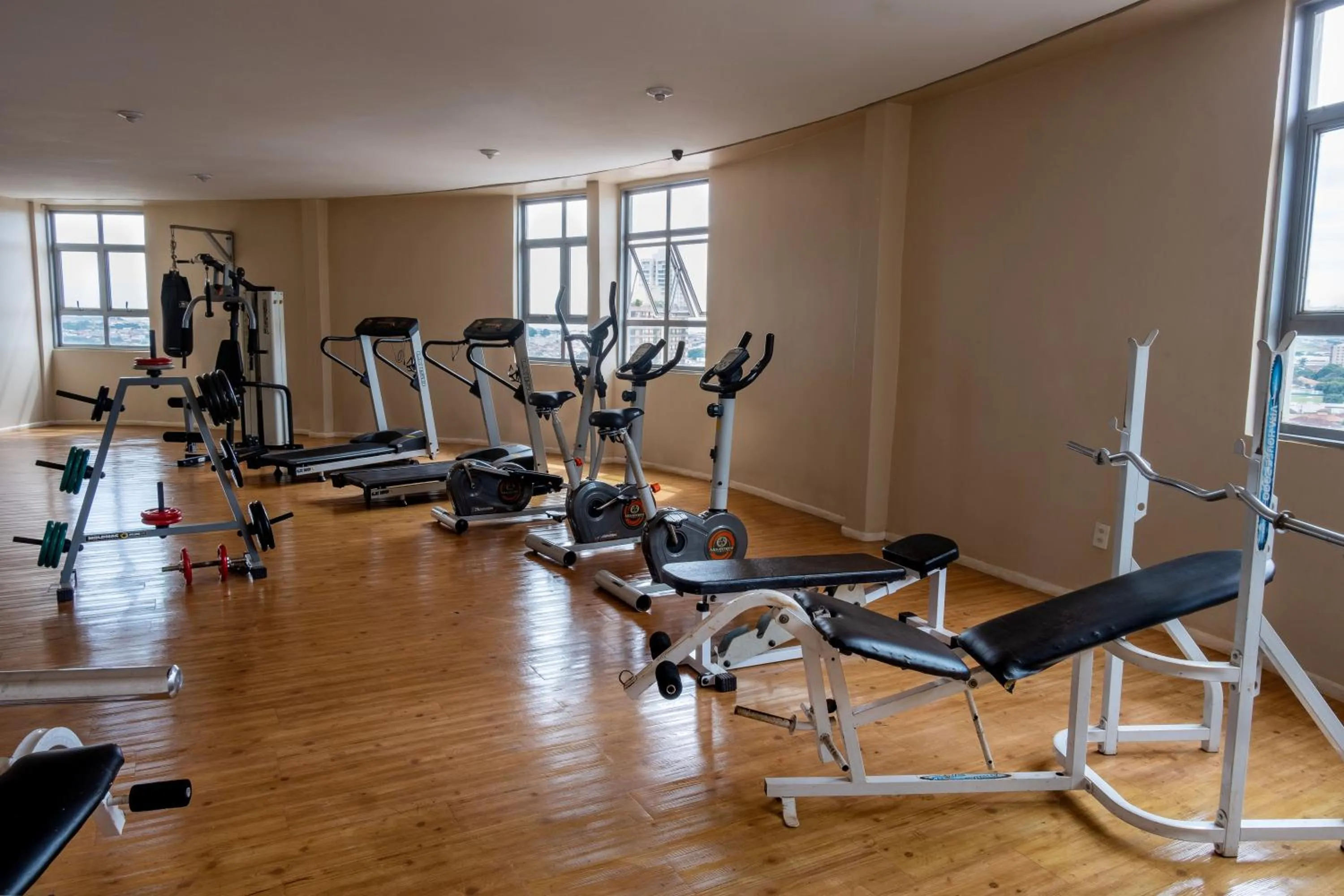 Fitness centre/facilities in Tower Franca Hotel