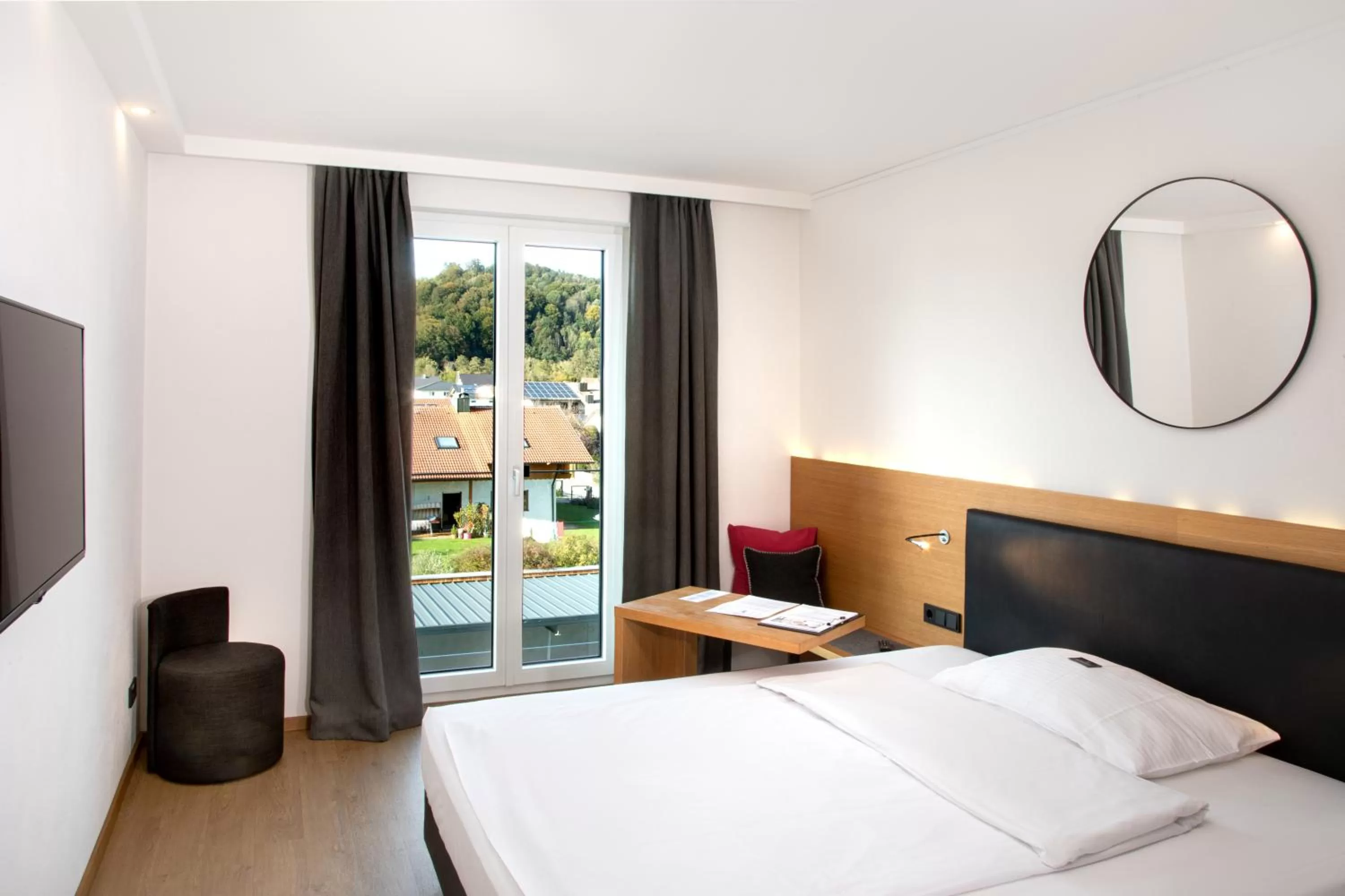 Bed in Motel Inn Simbach