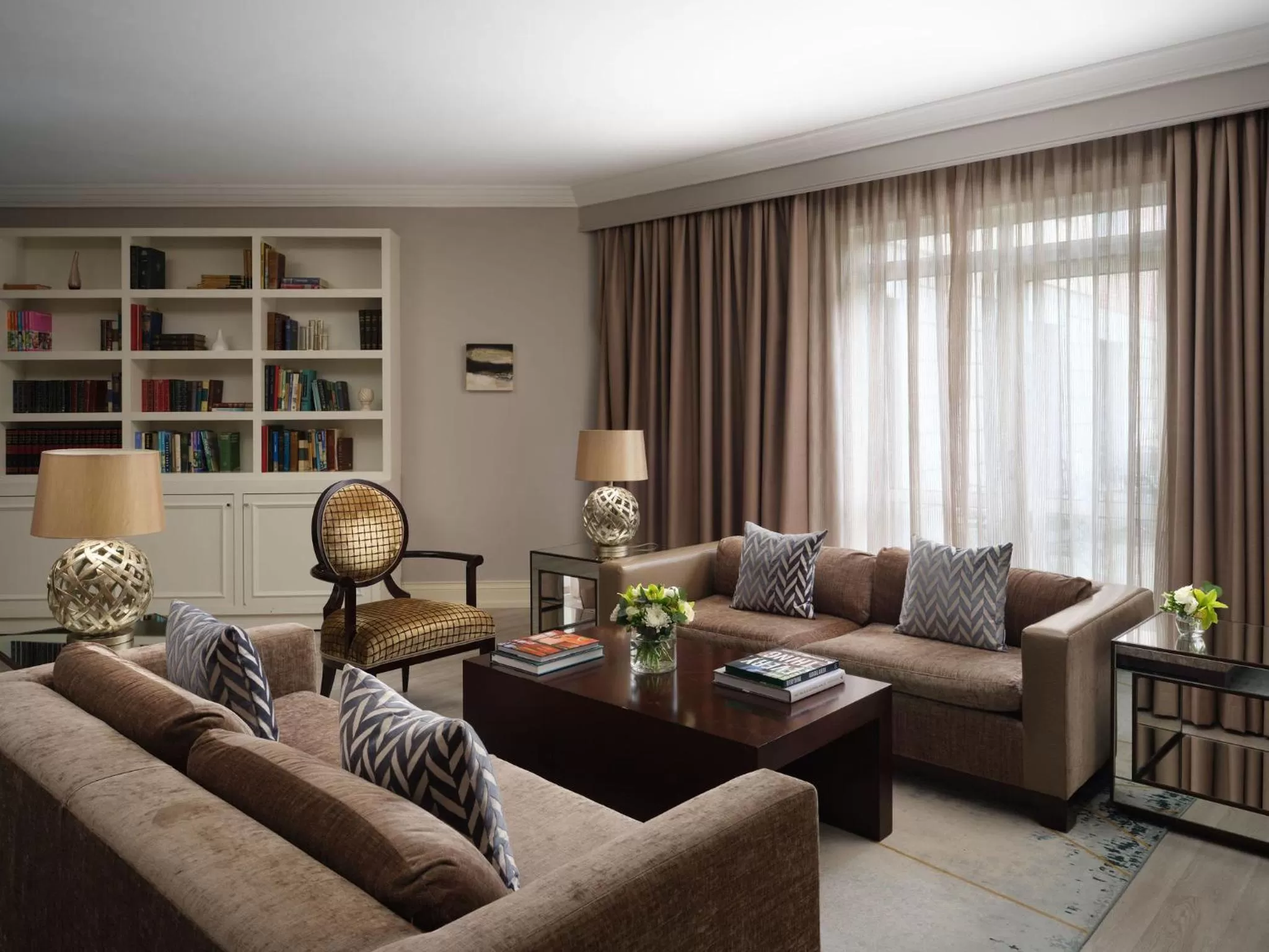 Seating area in Lyrath Estate