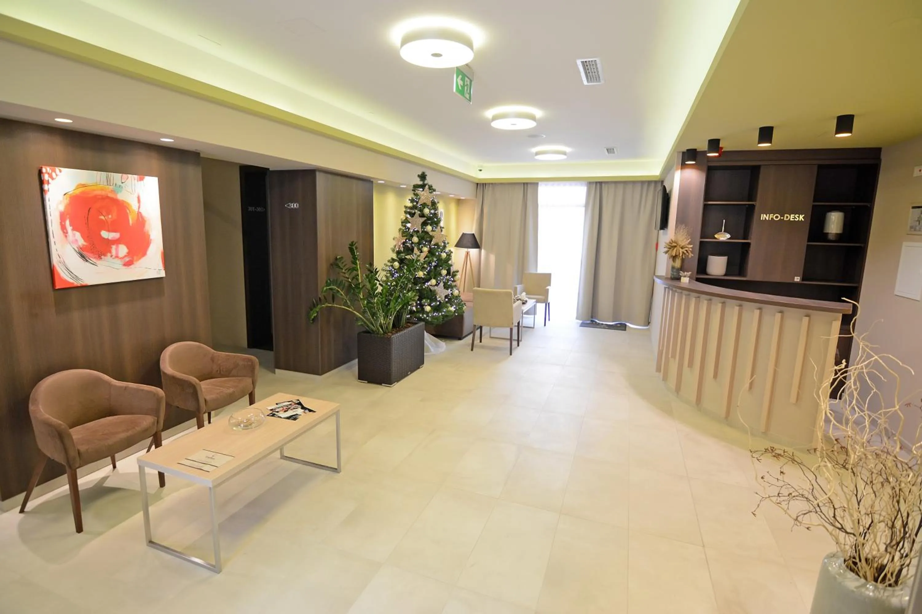 Lobby or reception in Hotel Gallus