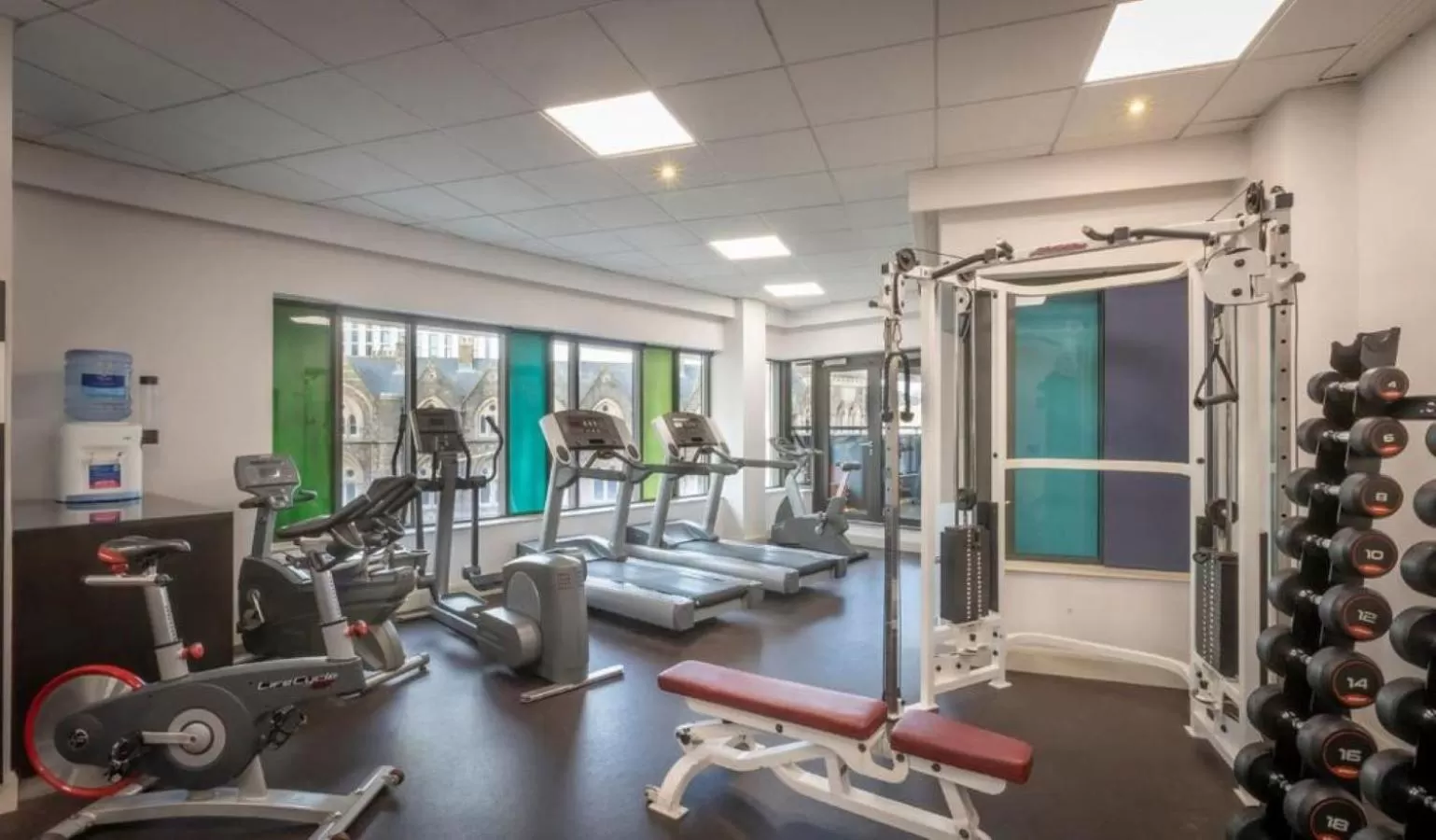 Fitness centre/facilities in Clayton Hotel Cardiff
