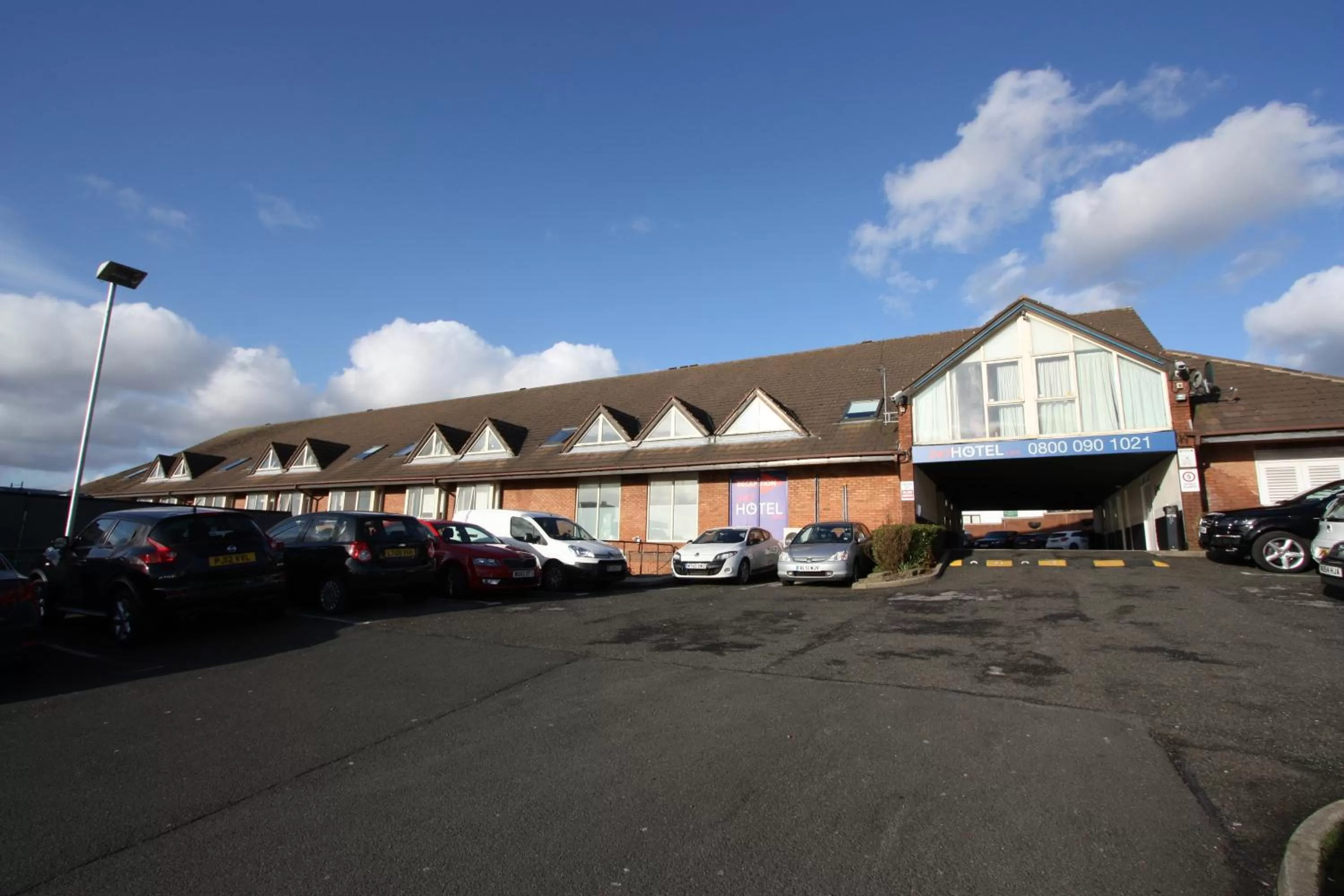 Facade/entrance in 247Hotel