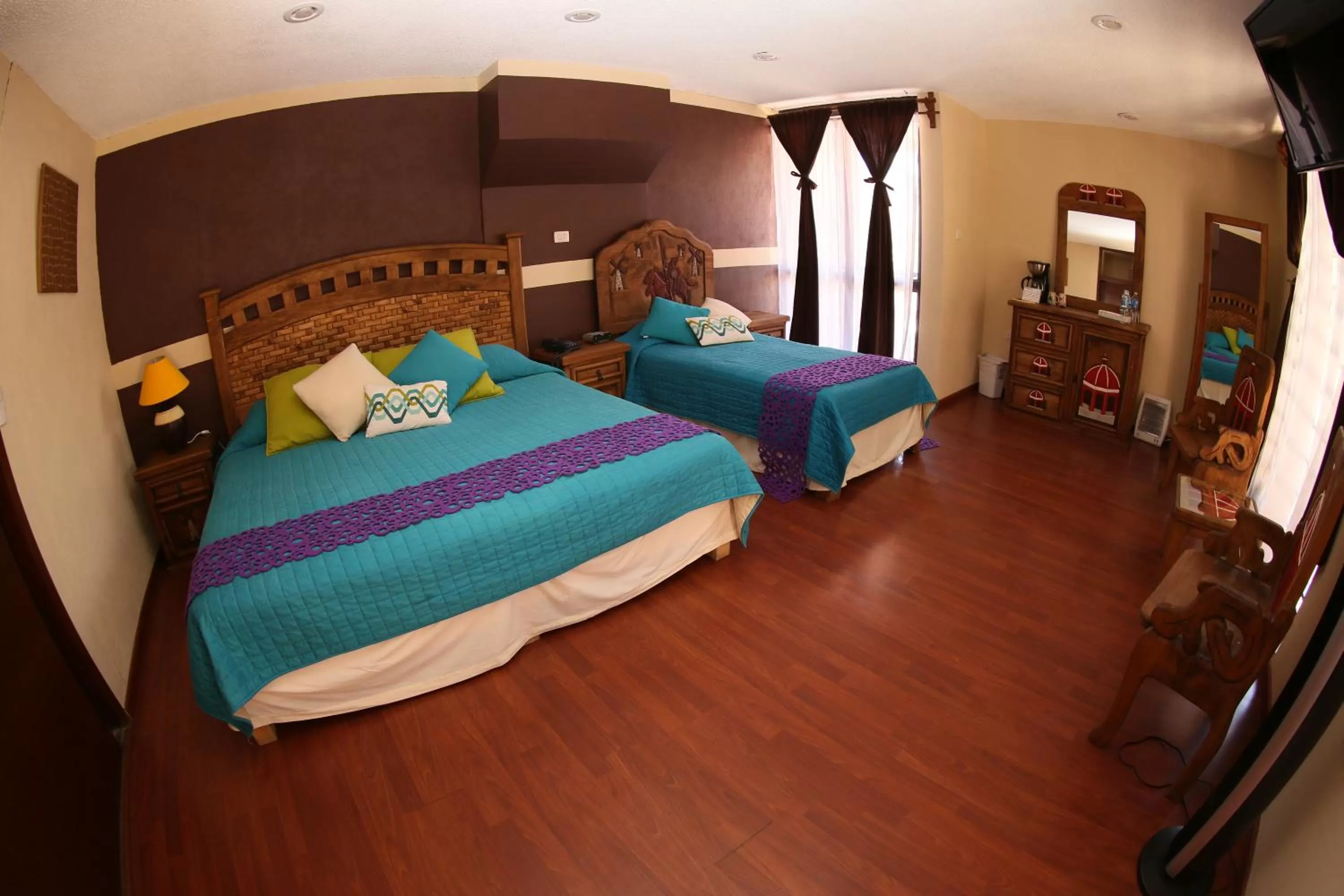 Bed in Hotel Chocolate Tradicional