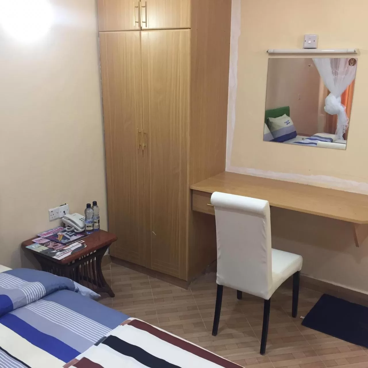 Bed in Vienna Woods Hotel Nakuru