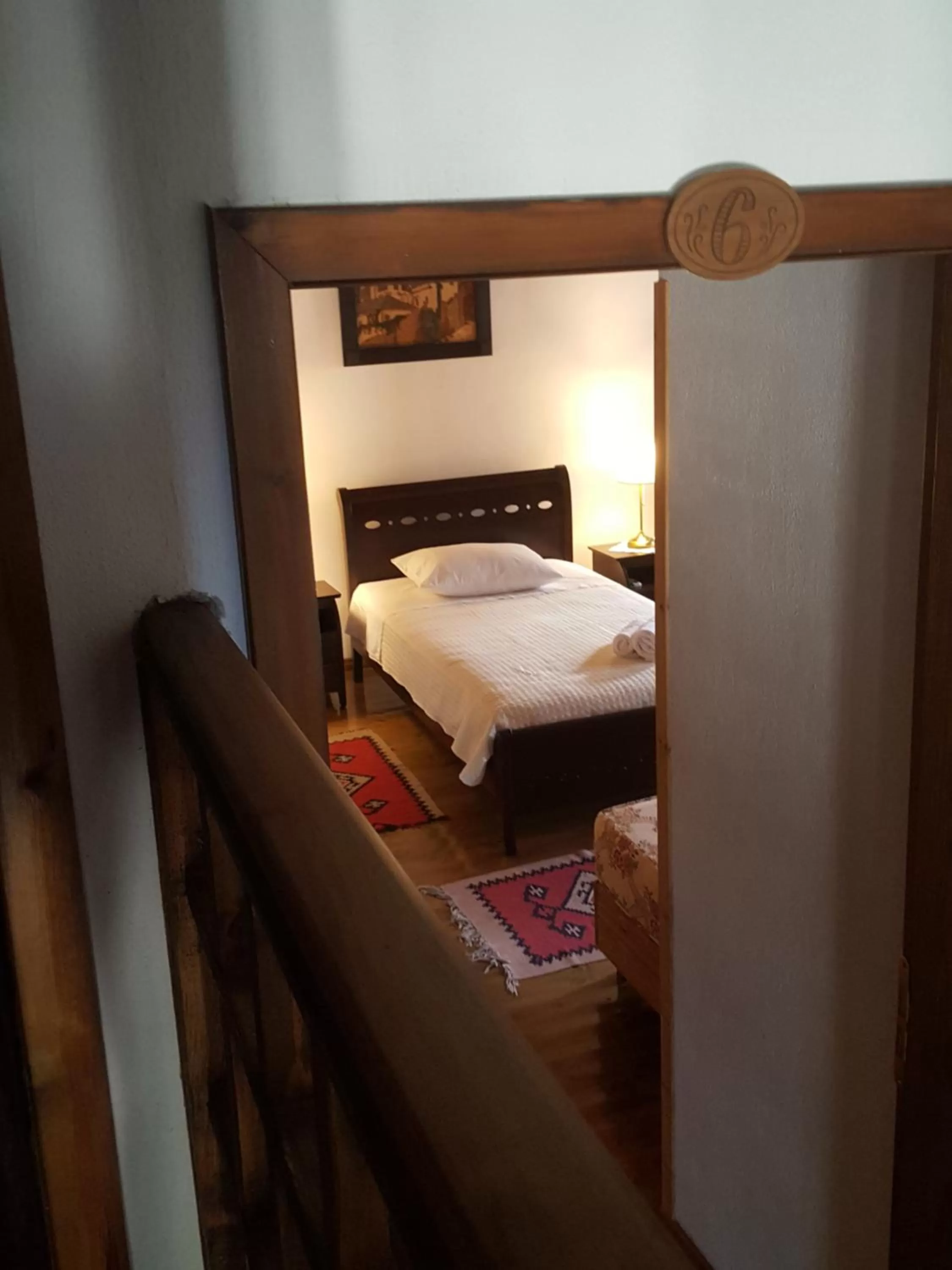 Bed in Hotel Gjirokastra