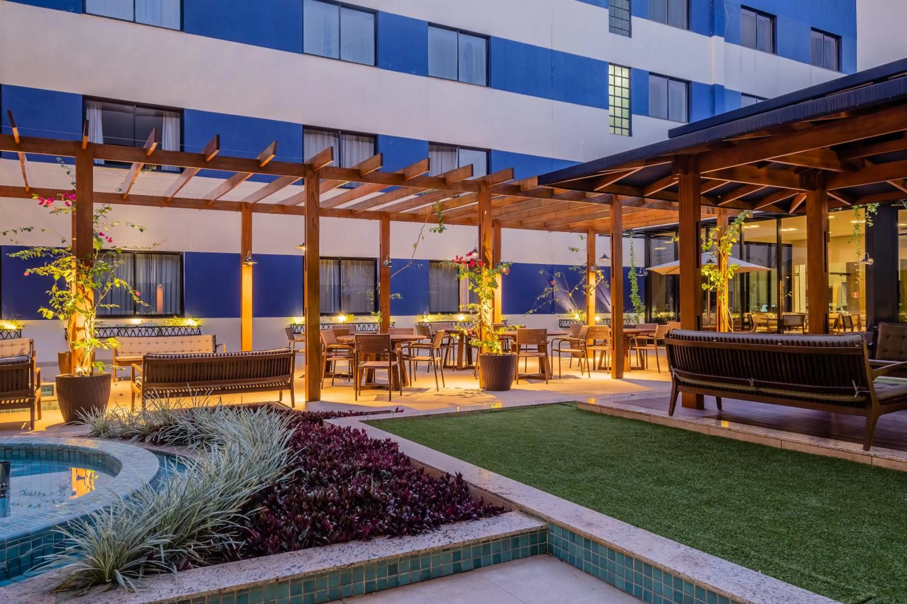 Garden in Viale Cataratas Hotel & Eventos