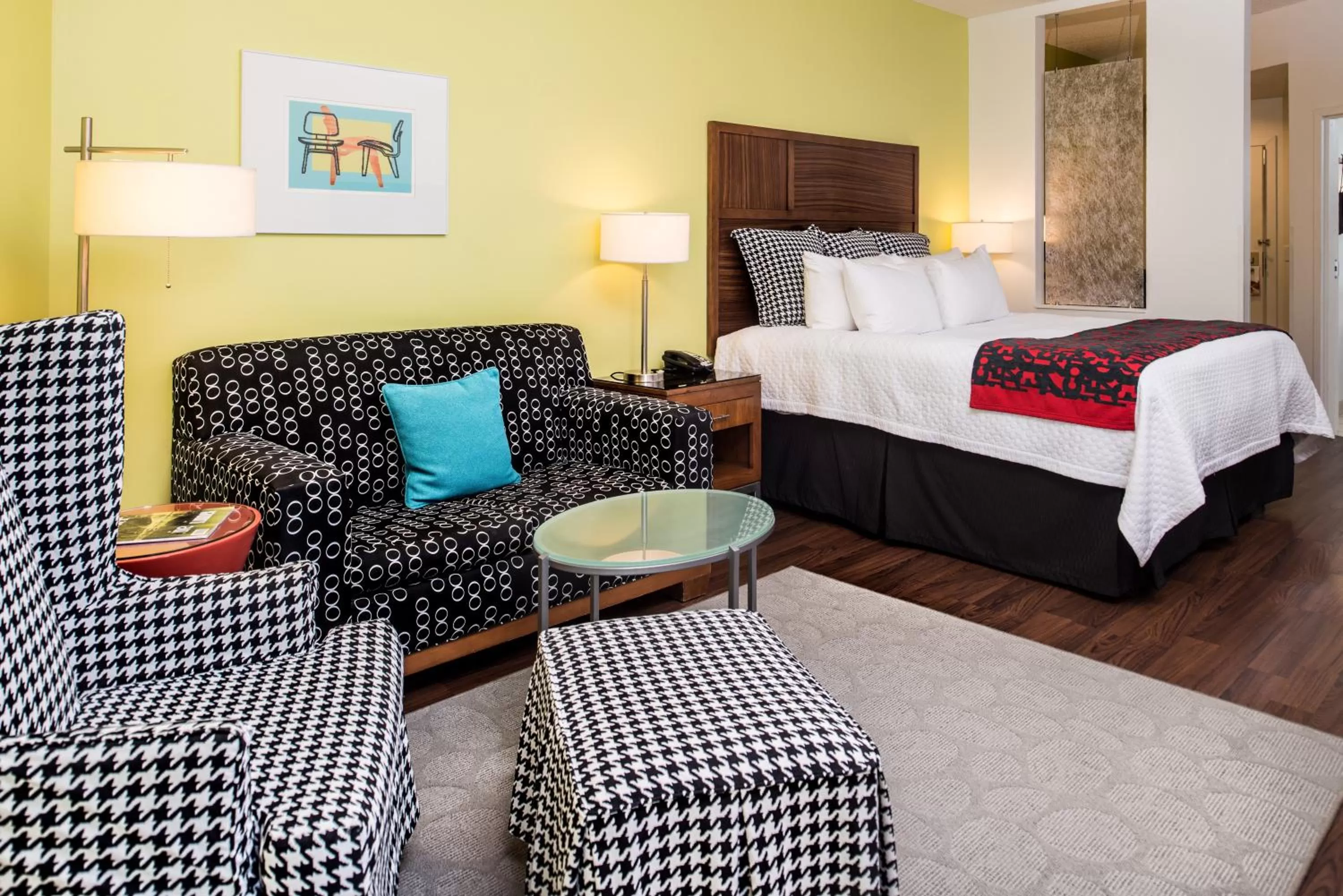 Bedroom, Bed in Hotel Indigo Columbus Architectural Center by IHG