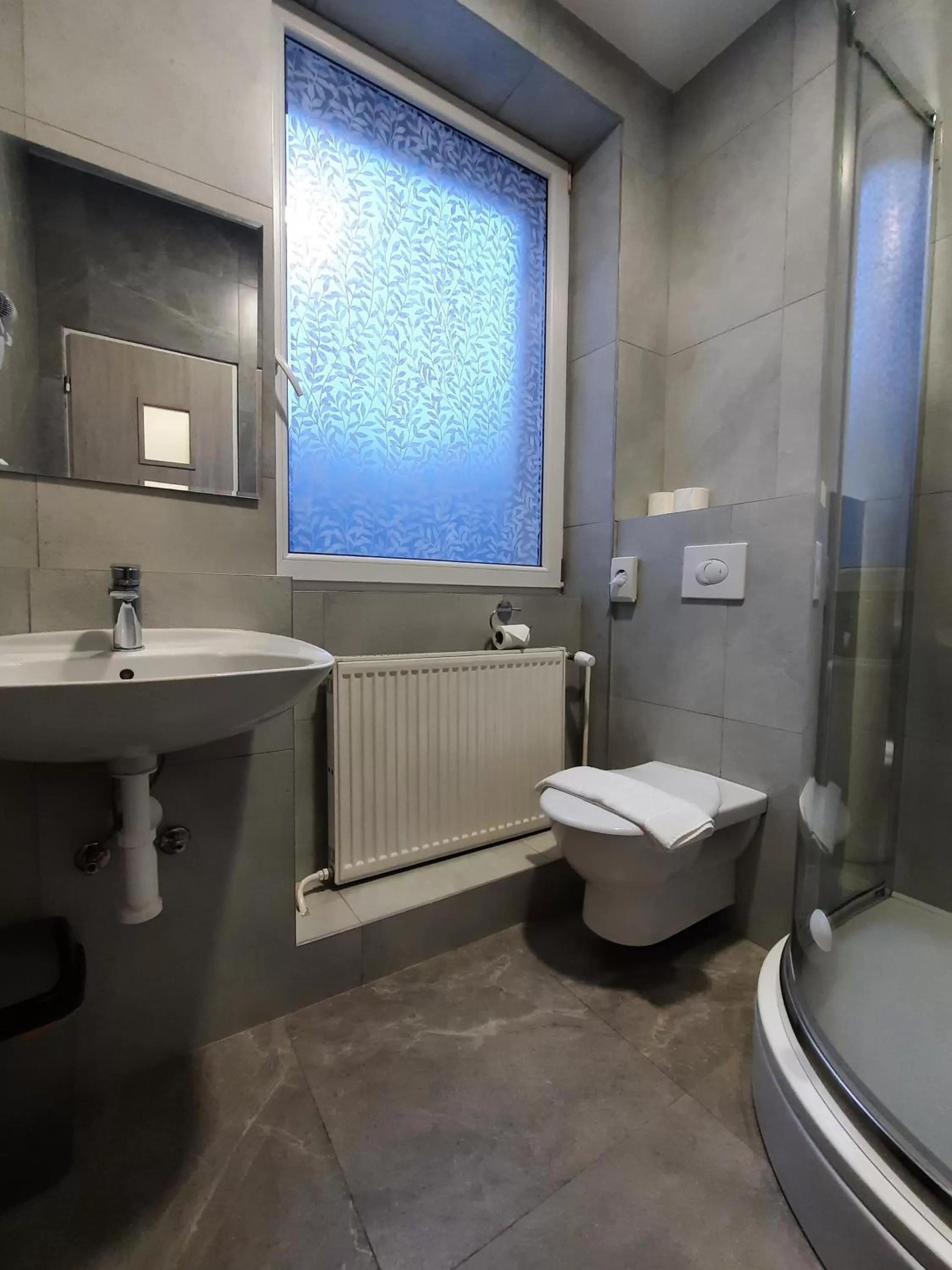 Shower in Hotel Boršičanka