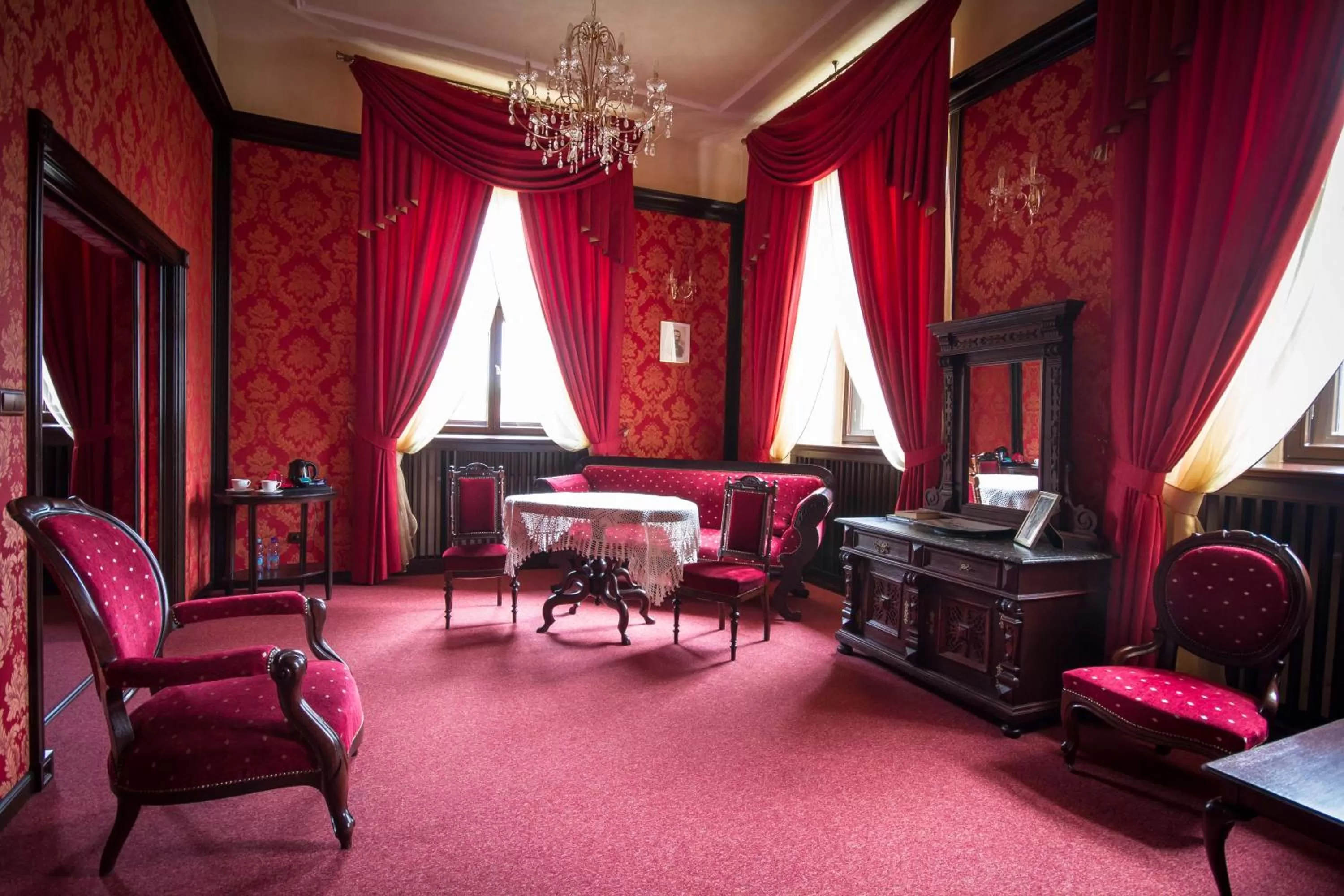 Living room in Zamek Uniejów