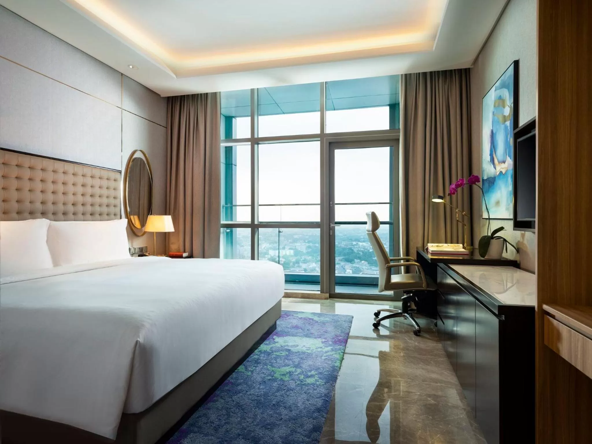 Photo of the whole room, Bed in InterContinental Hotels Jakarta Pondok Indah by IHG