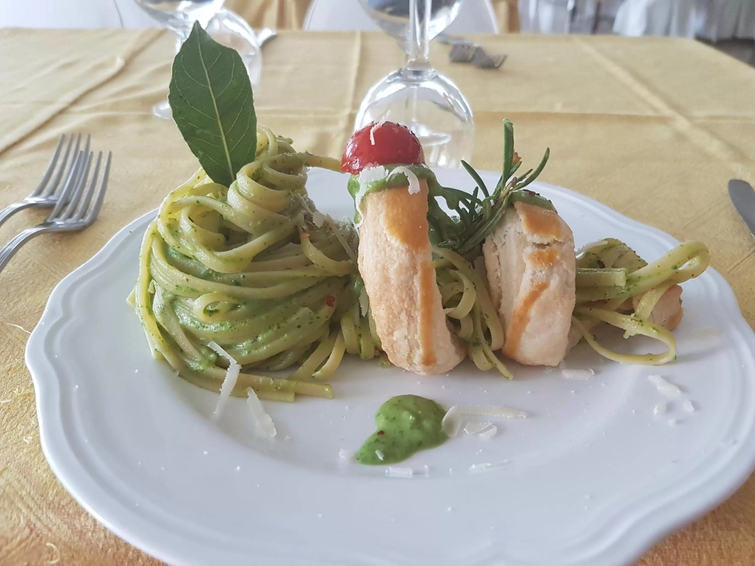 Food close-up in Hotel Ristorante La Campagnola