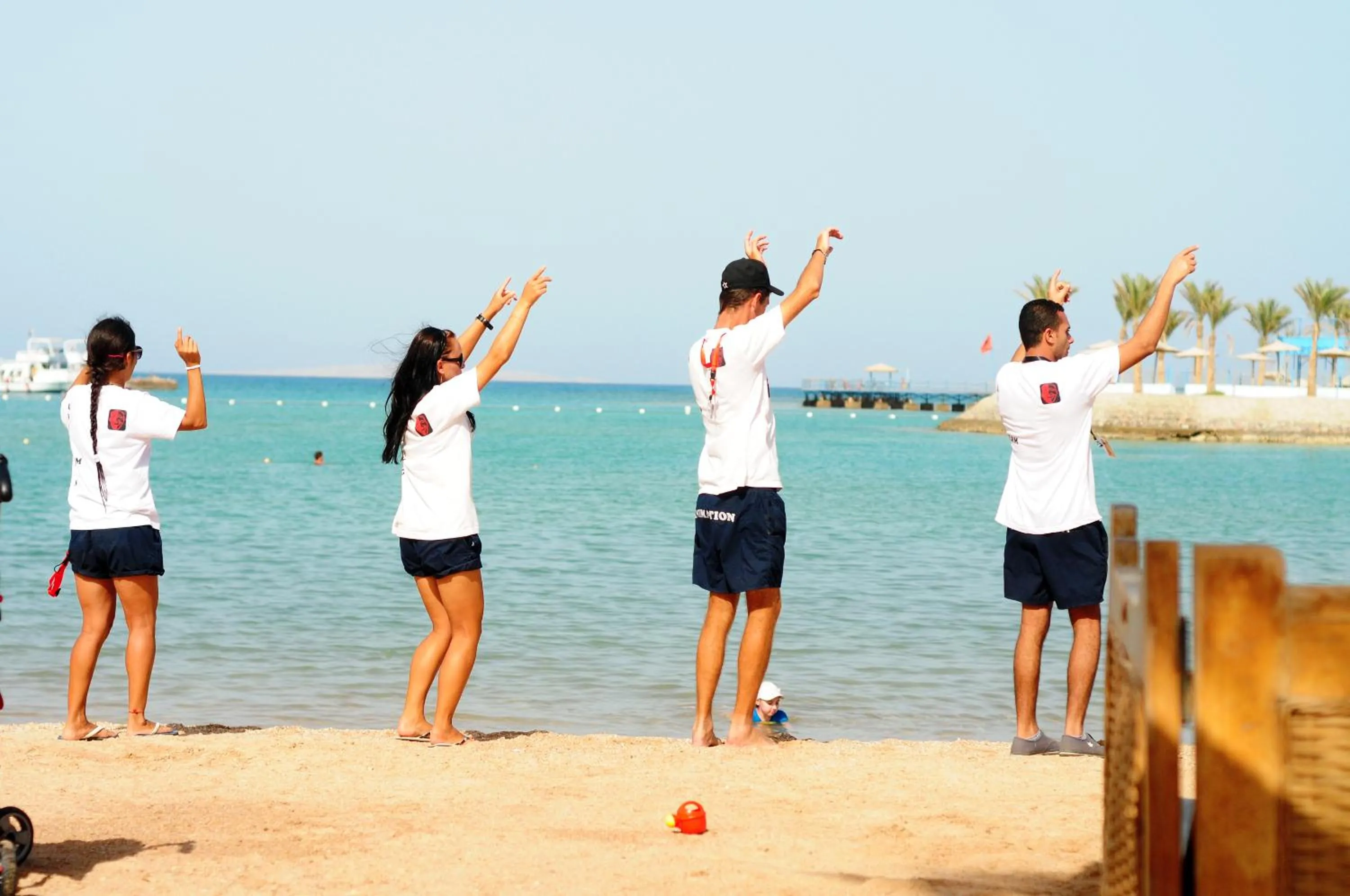 Beach in Mirage Bay Resort & Aqua Park