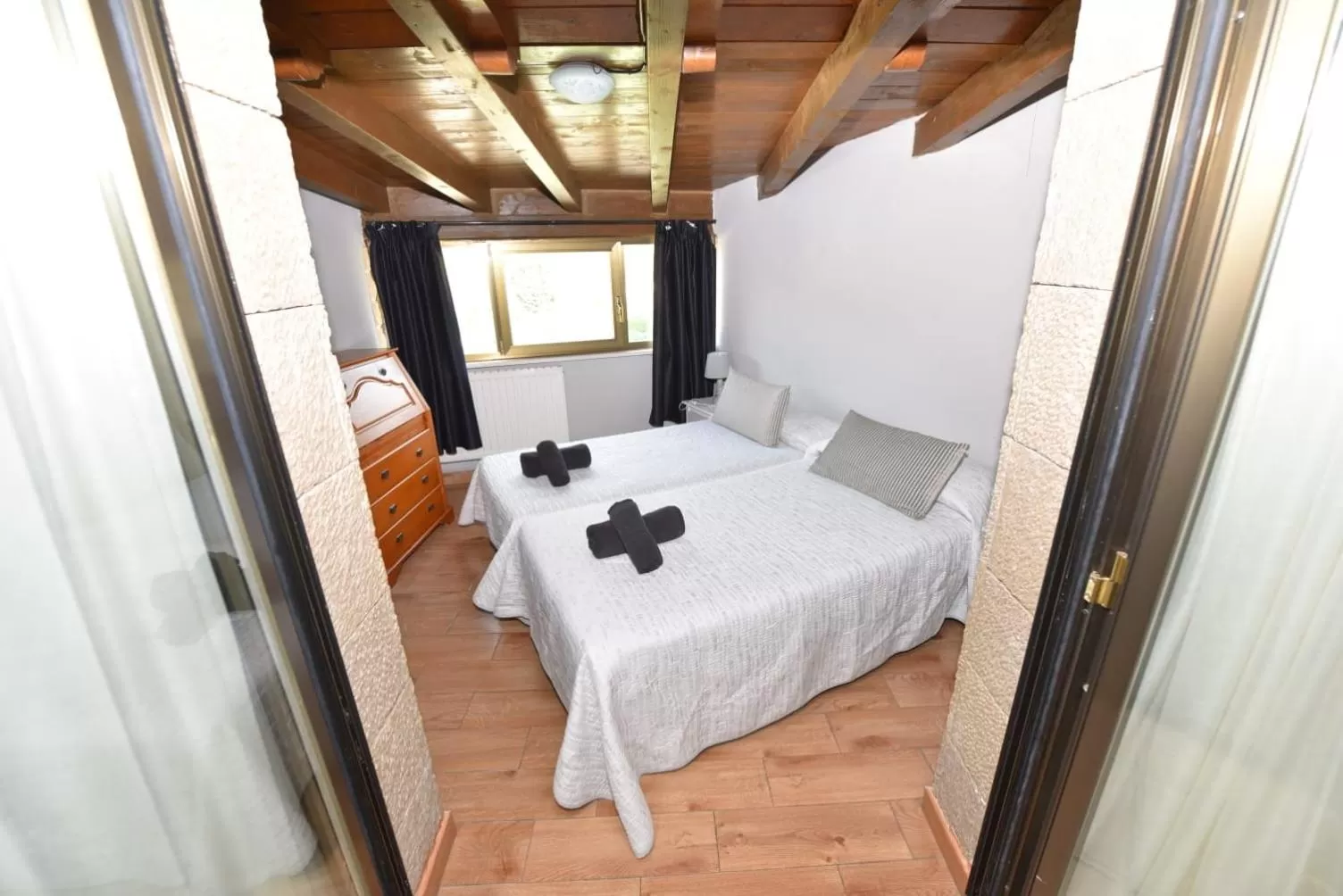 Bed in Hotel Rural el Castillo