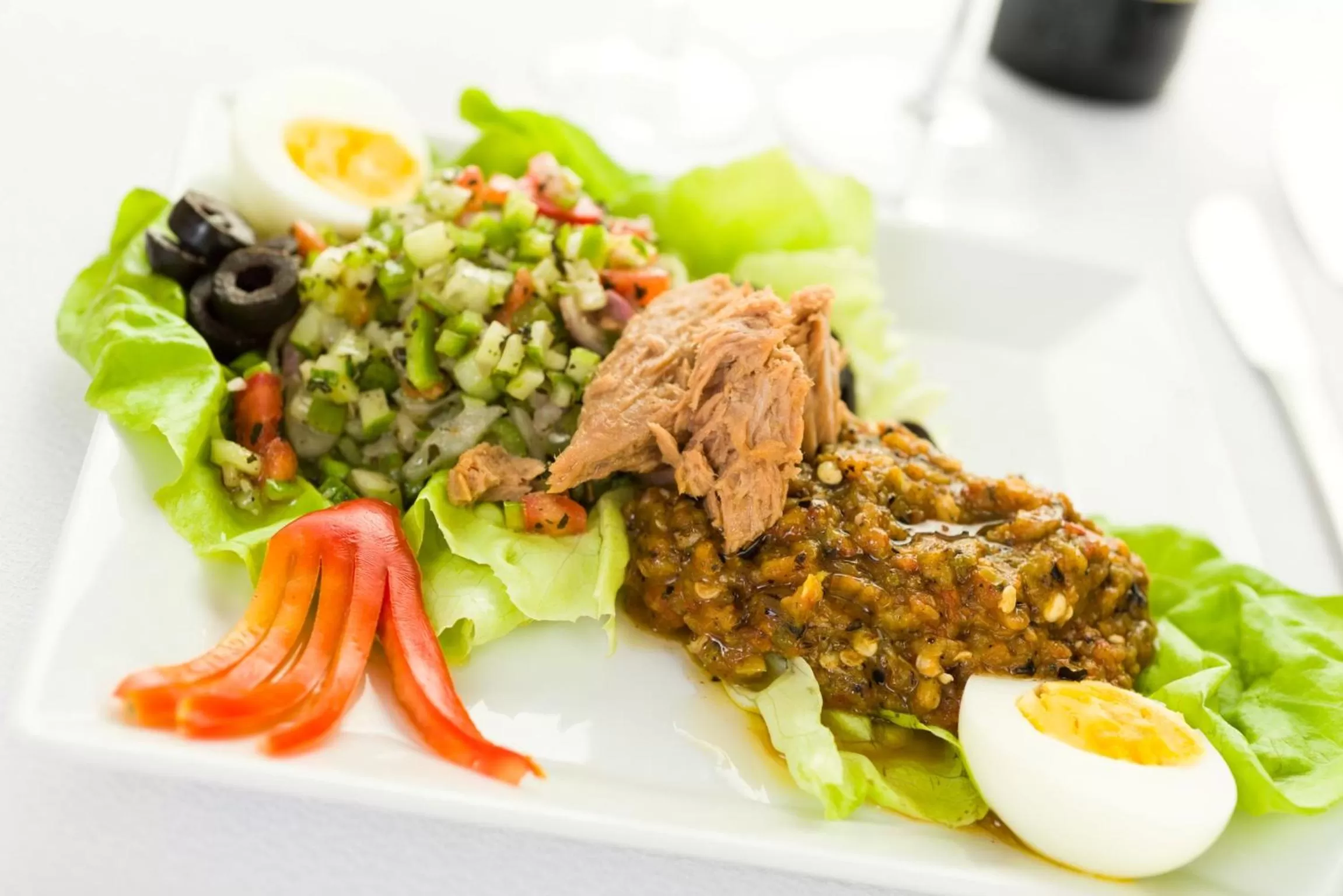 Food close-up in Golf Royal Hotel