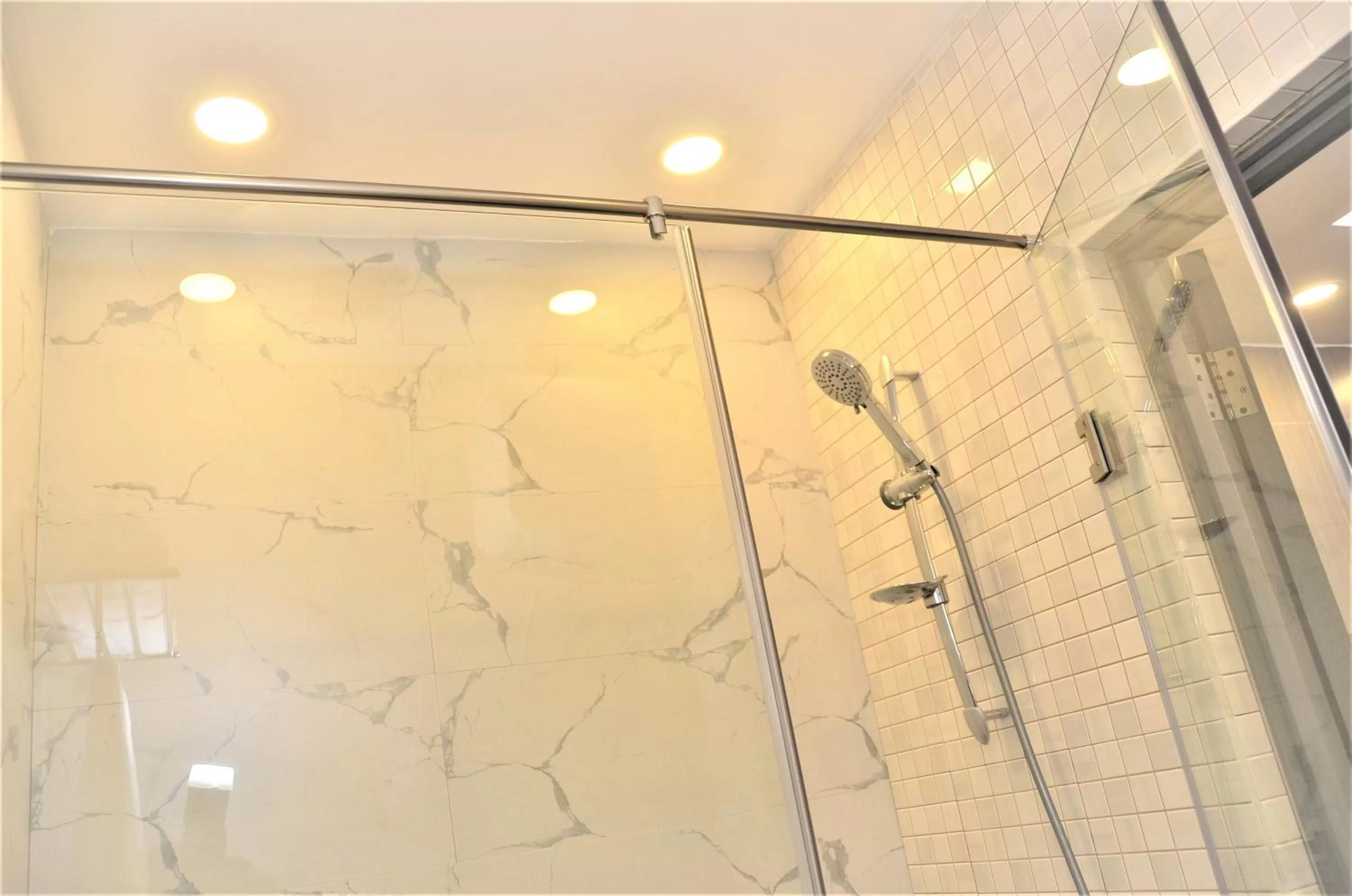 Shower, Bathroom in Montecito Apartments