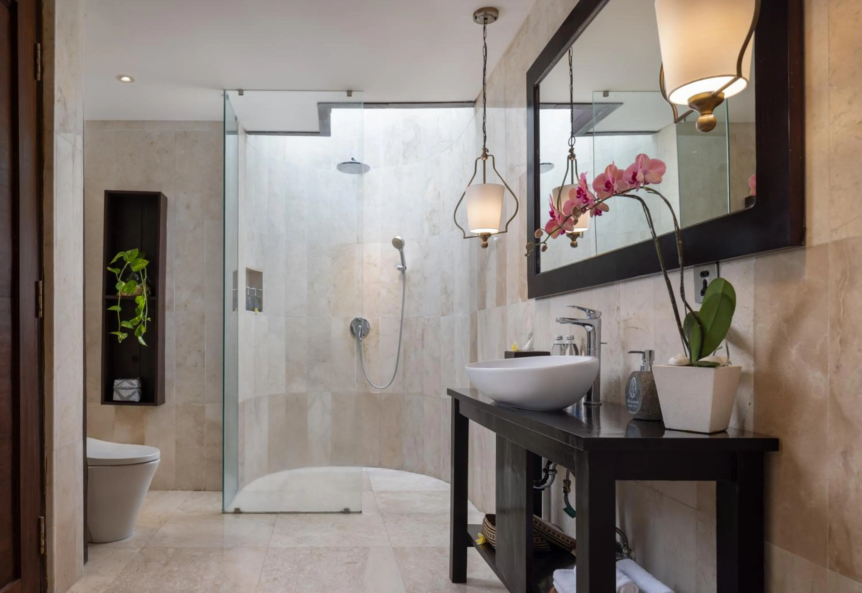 Toilet in The Kayon Valley Resort