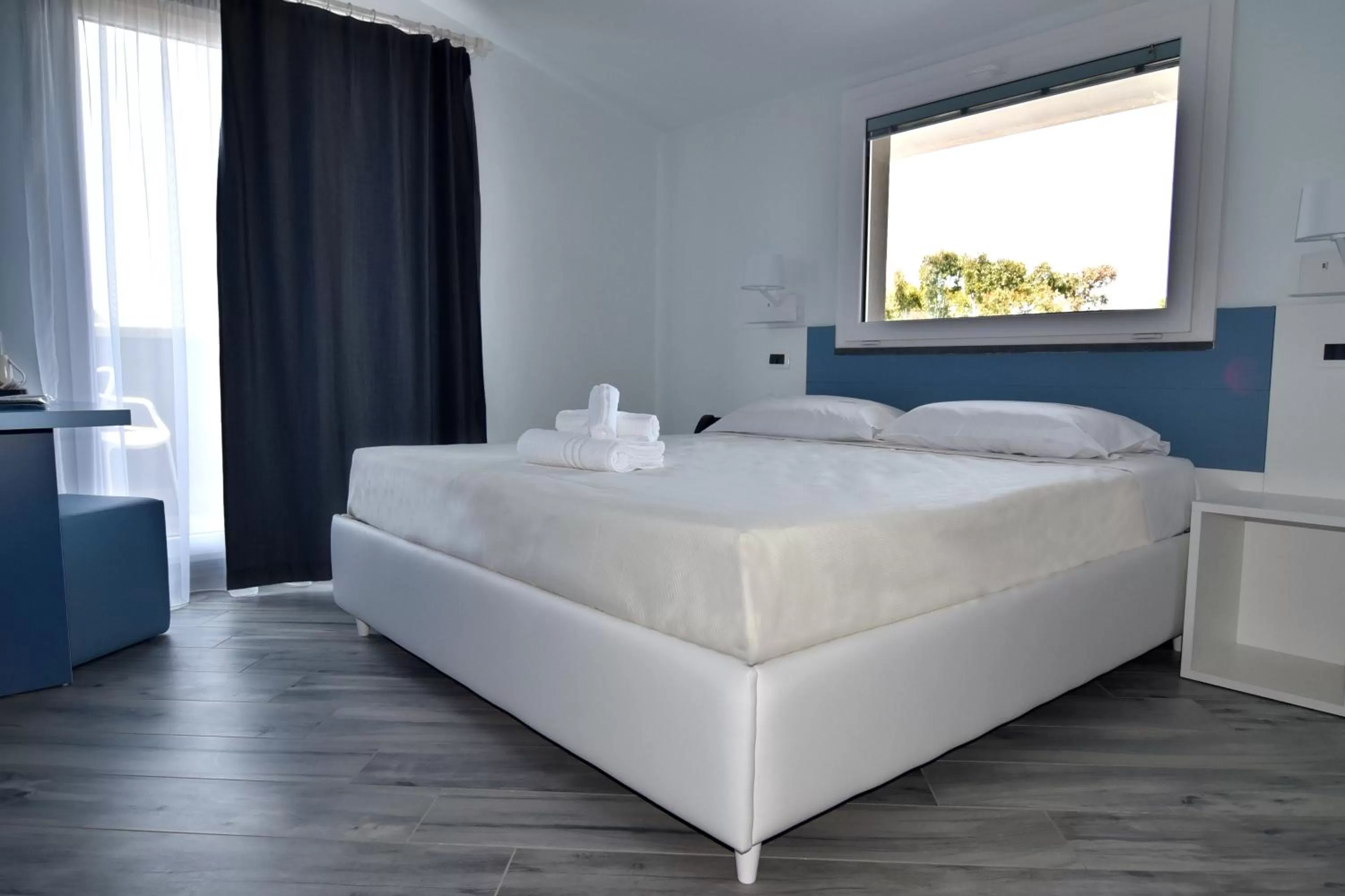 Bed in Hotel Calypso