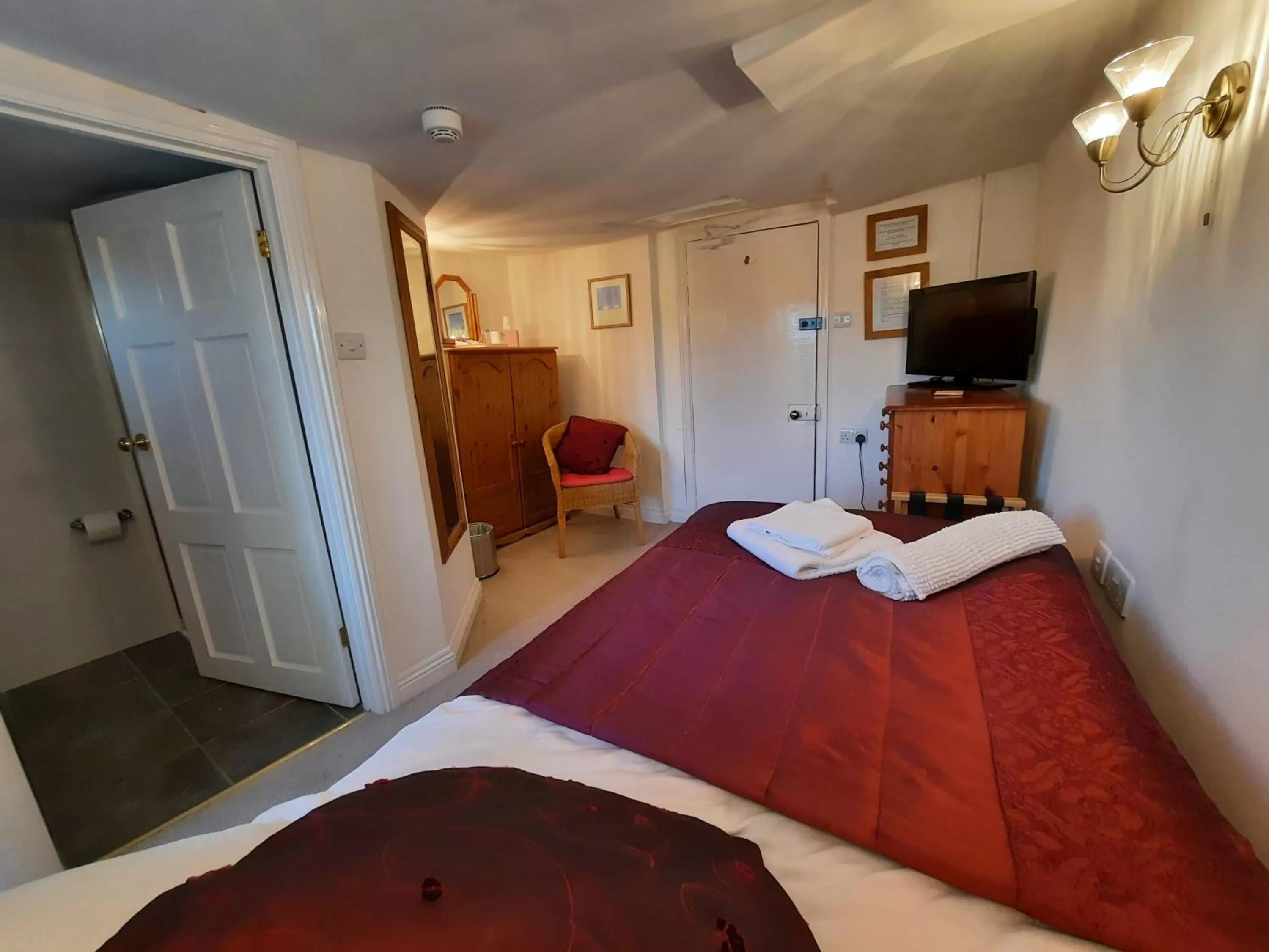 Bed in The White Cottage