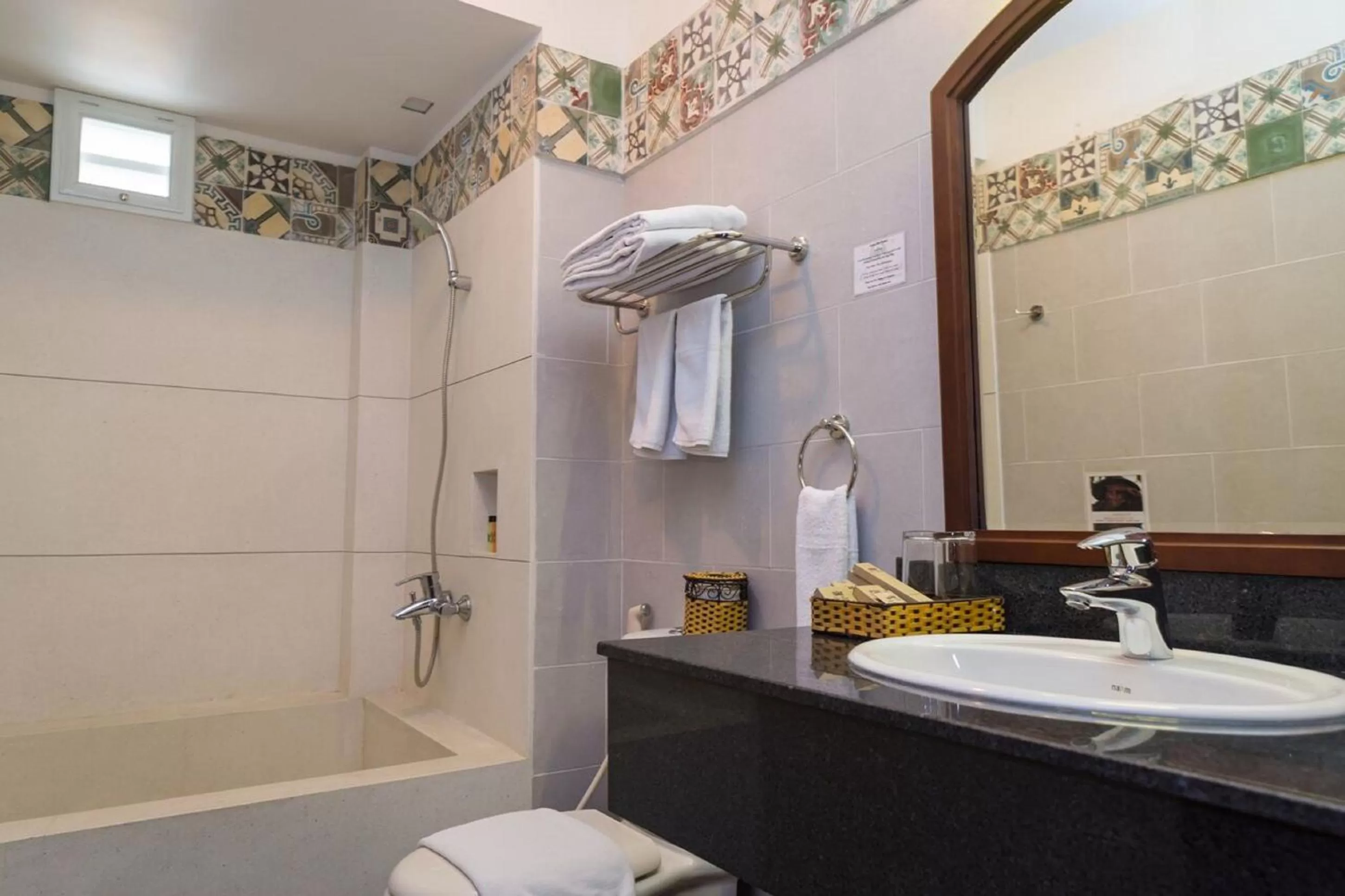 Living room in Ben Thanh Boutique Hotel