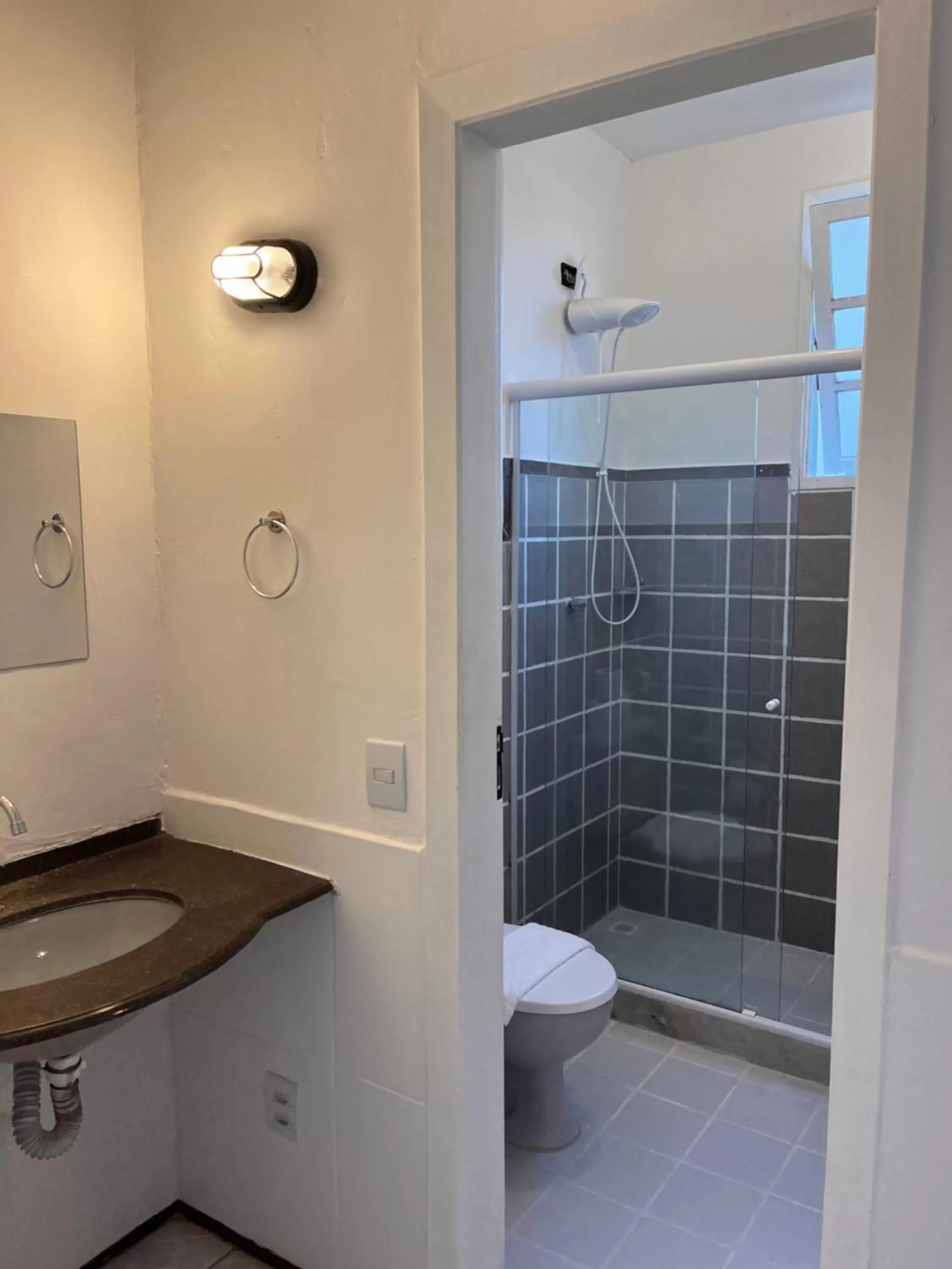 Bathroom in Pousada Portal de Paraty