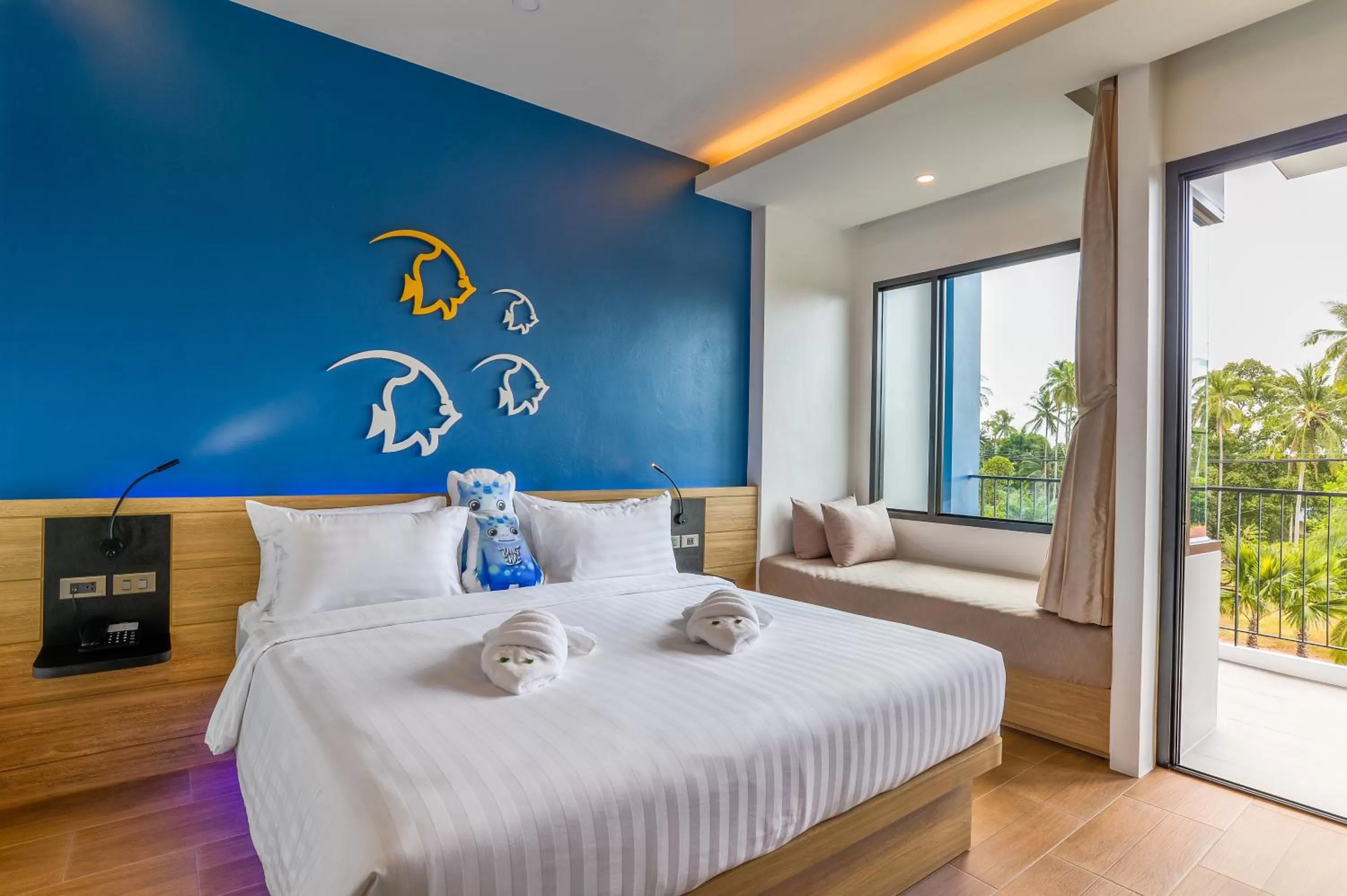 Photo of the whole room, Bed in Anda Sea Tales Resort-SHA Plus
