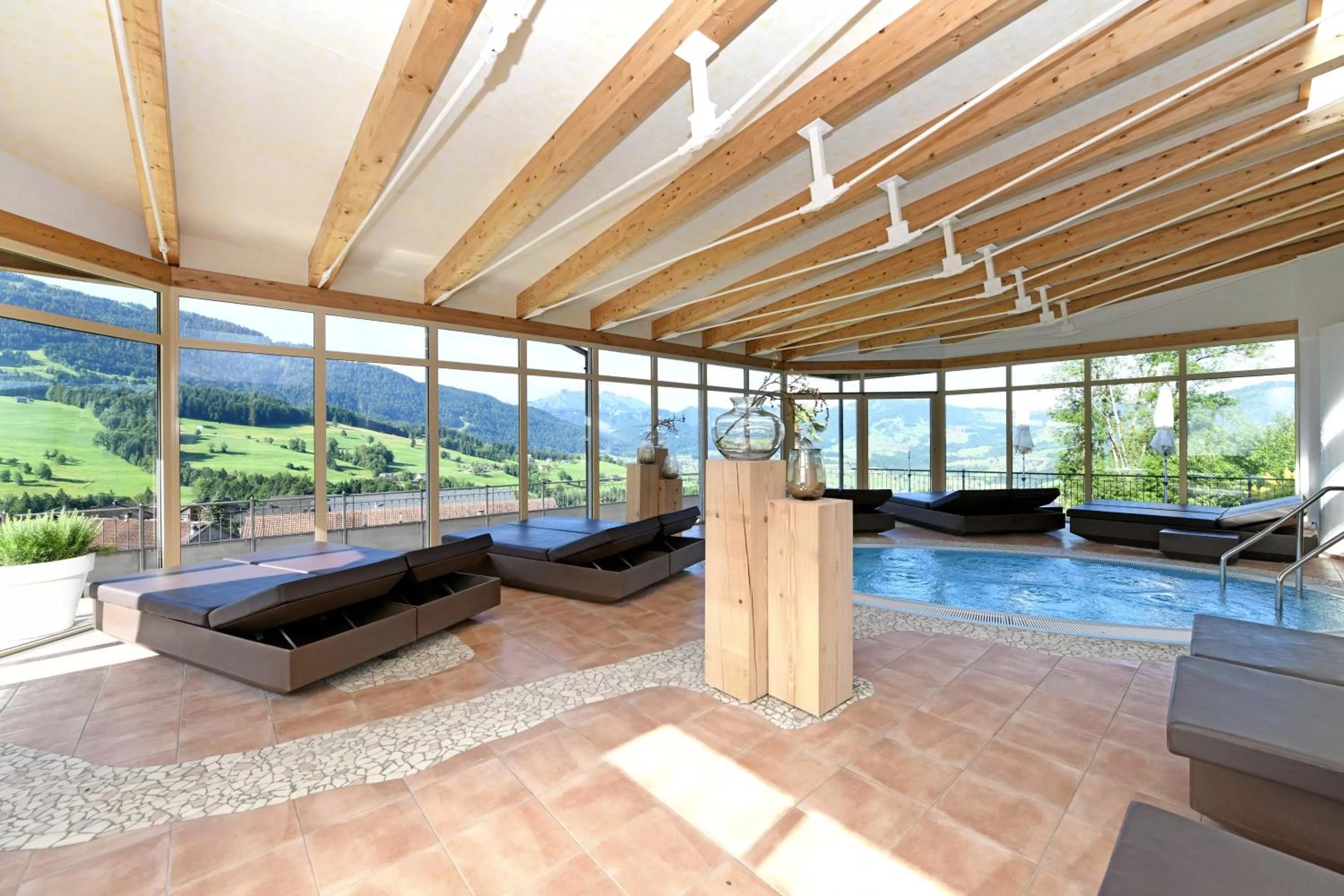 Spa and wellness centre/facilities, Swimming Pool in St Hubertus BnB