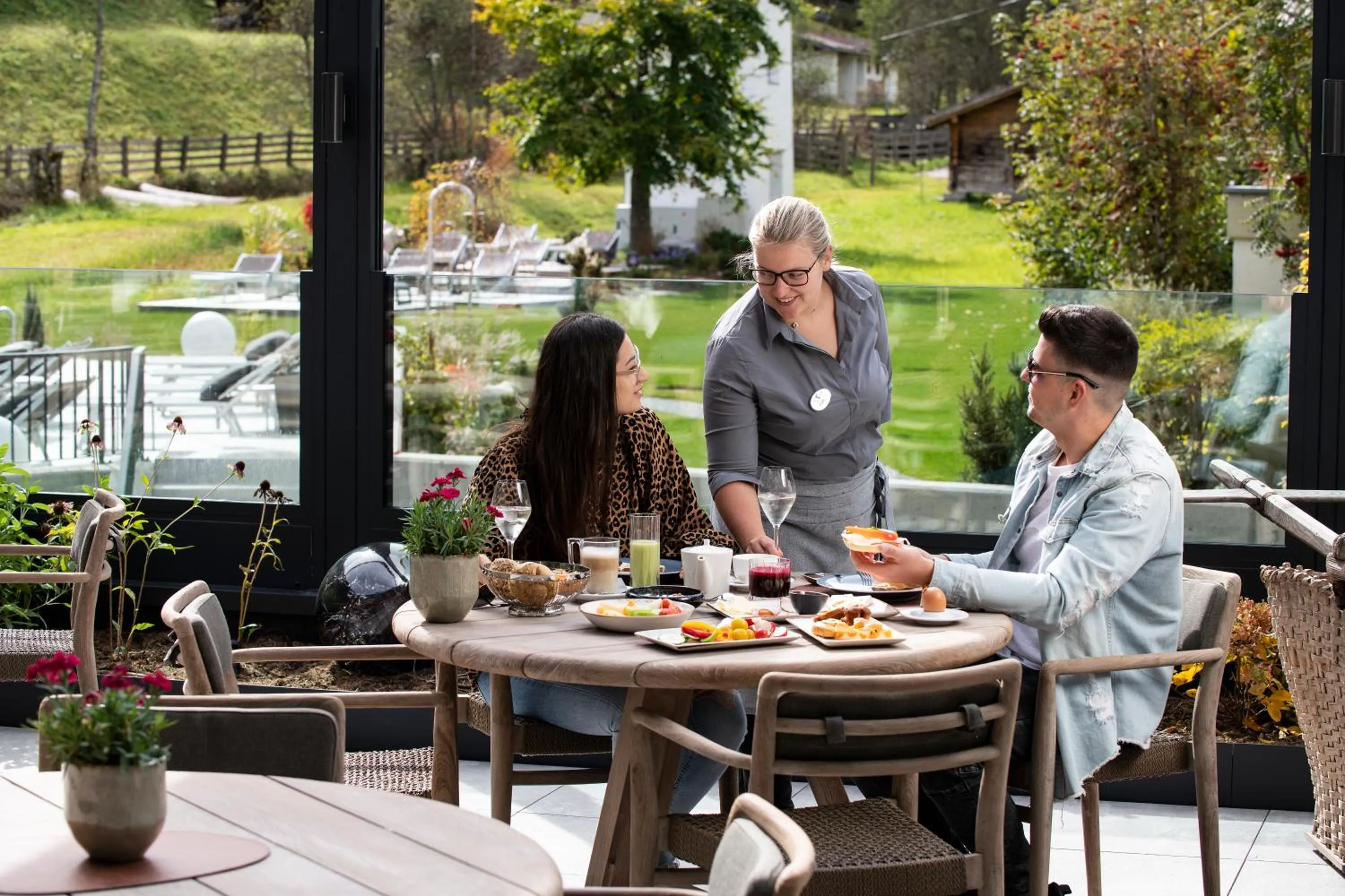 Balcony/Terrace in Sport Vital Hotel Central