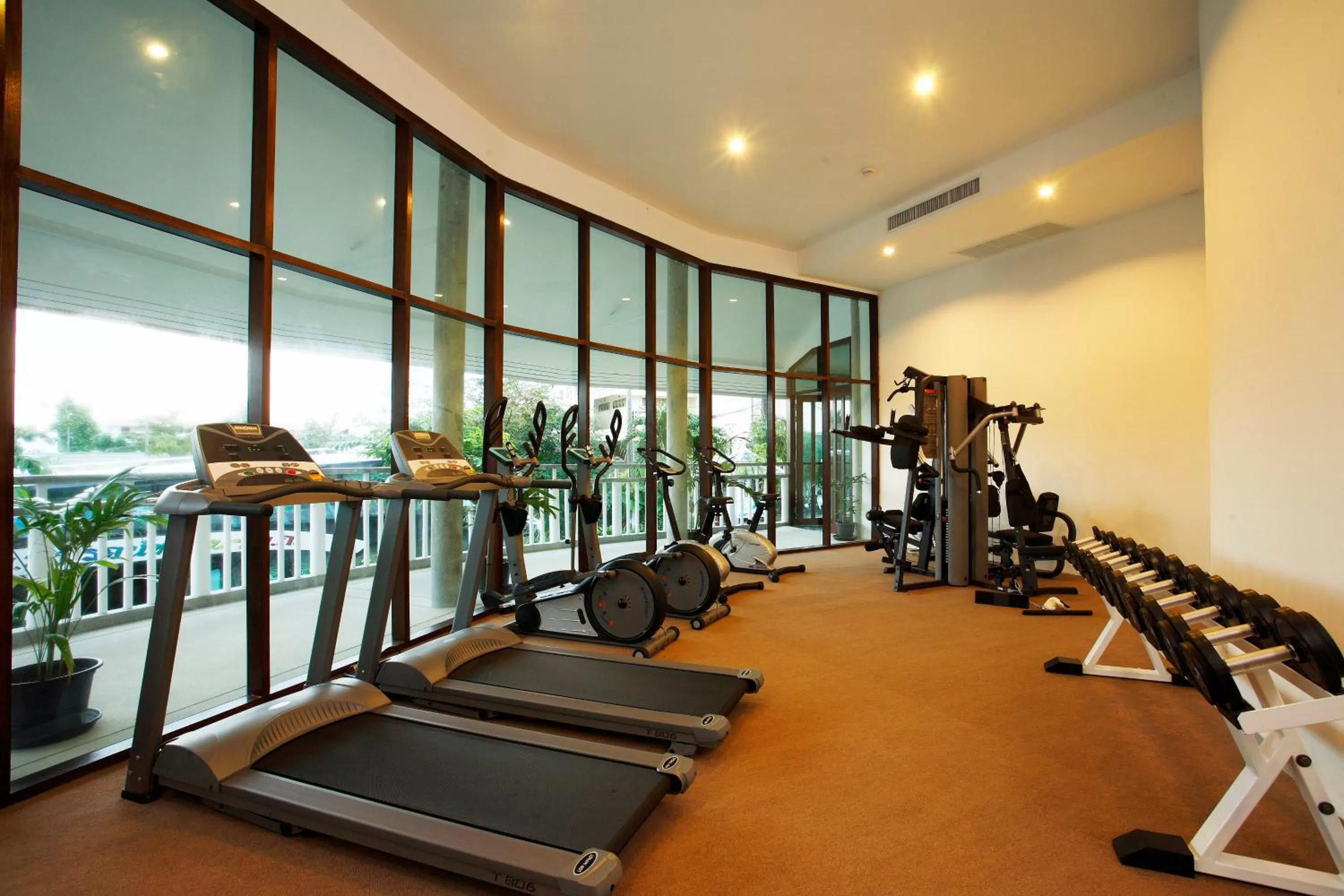 Fitness centre/facilities in Peace Laguna Resort & Spa