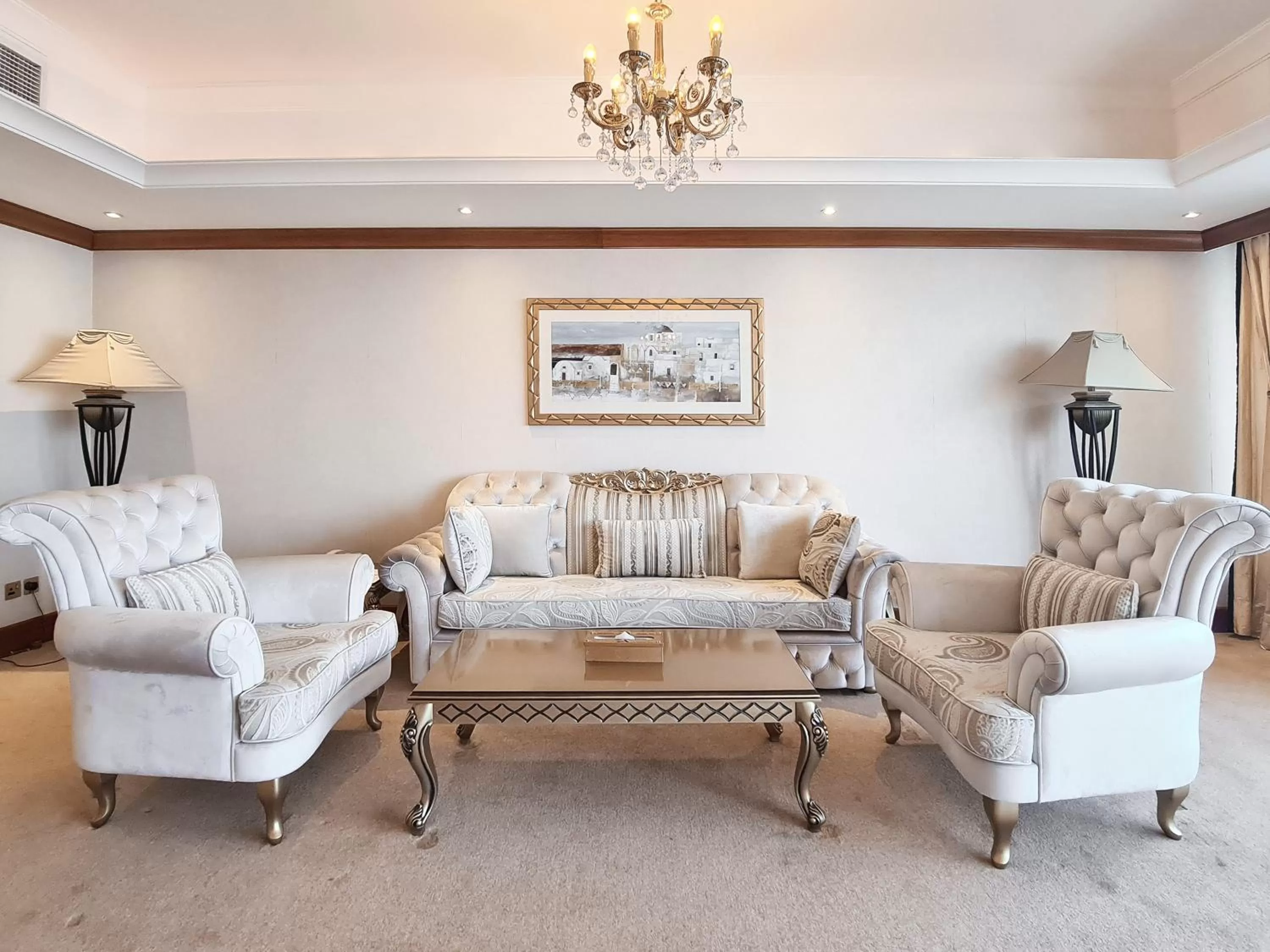 Living room in Corniche Hotel Sharjah