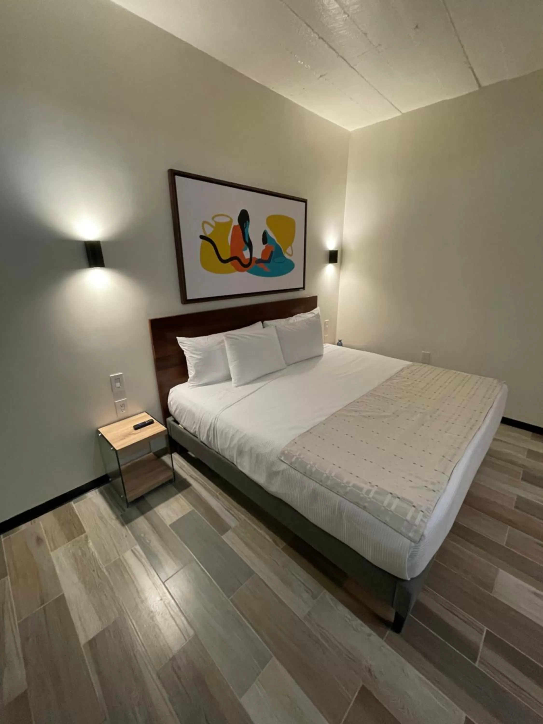 Bed in Joint Boutique Hotel