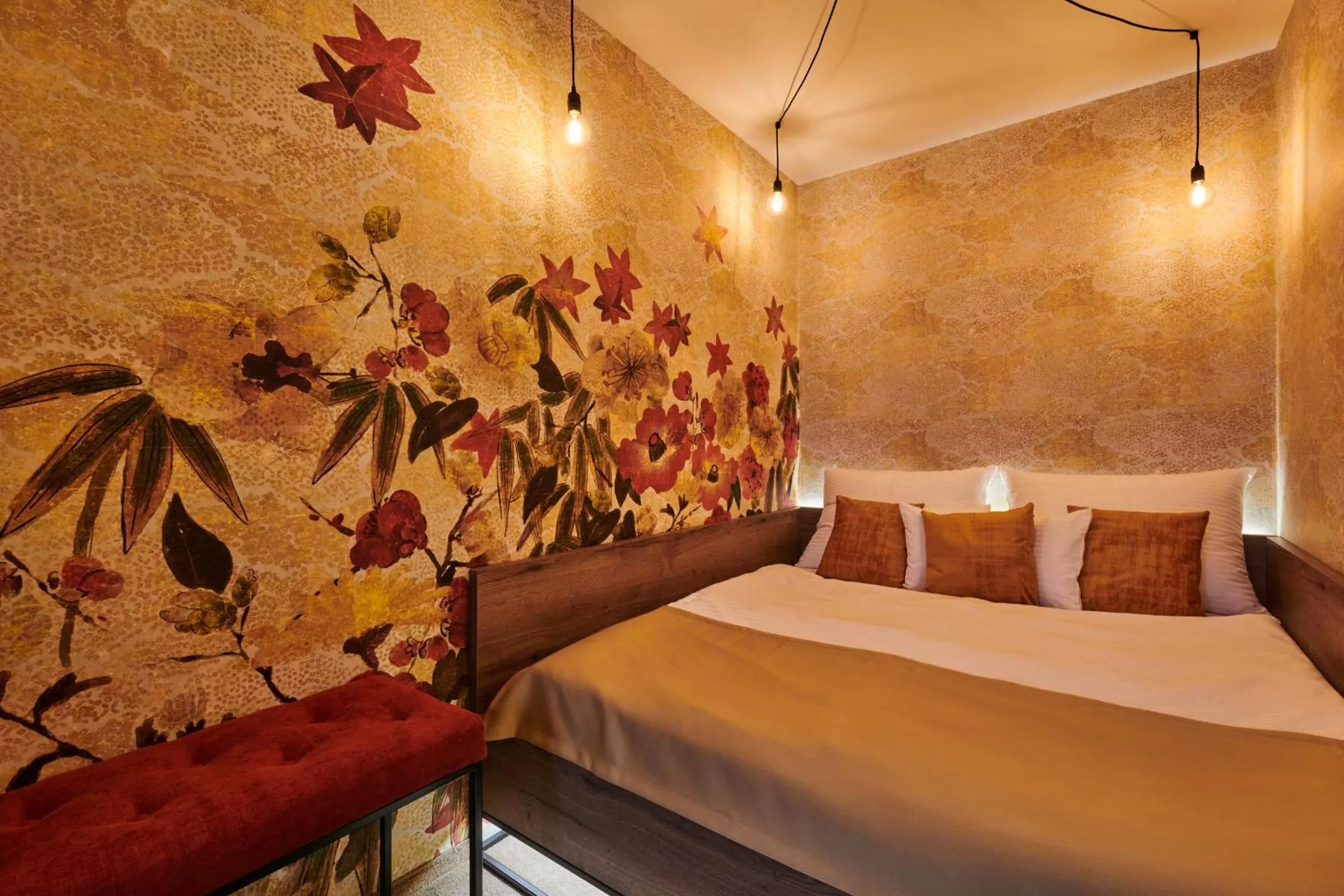 Bed in Hotel Alfréd a Hermína