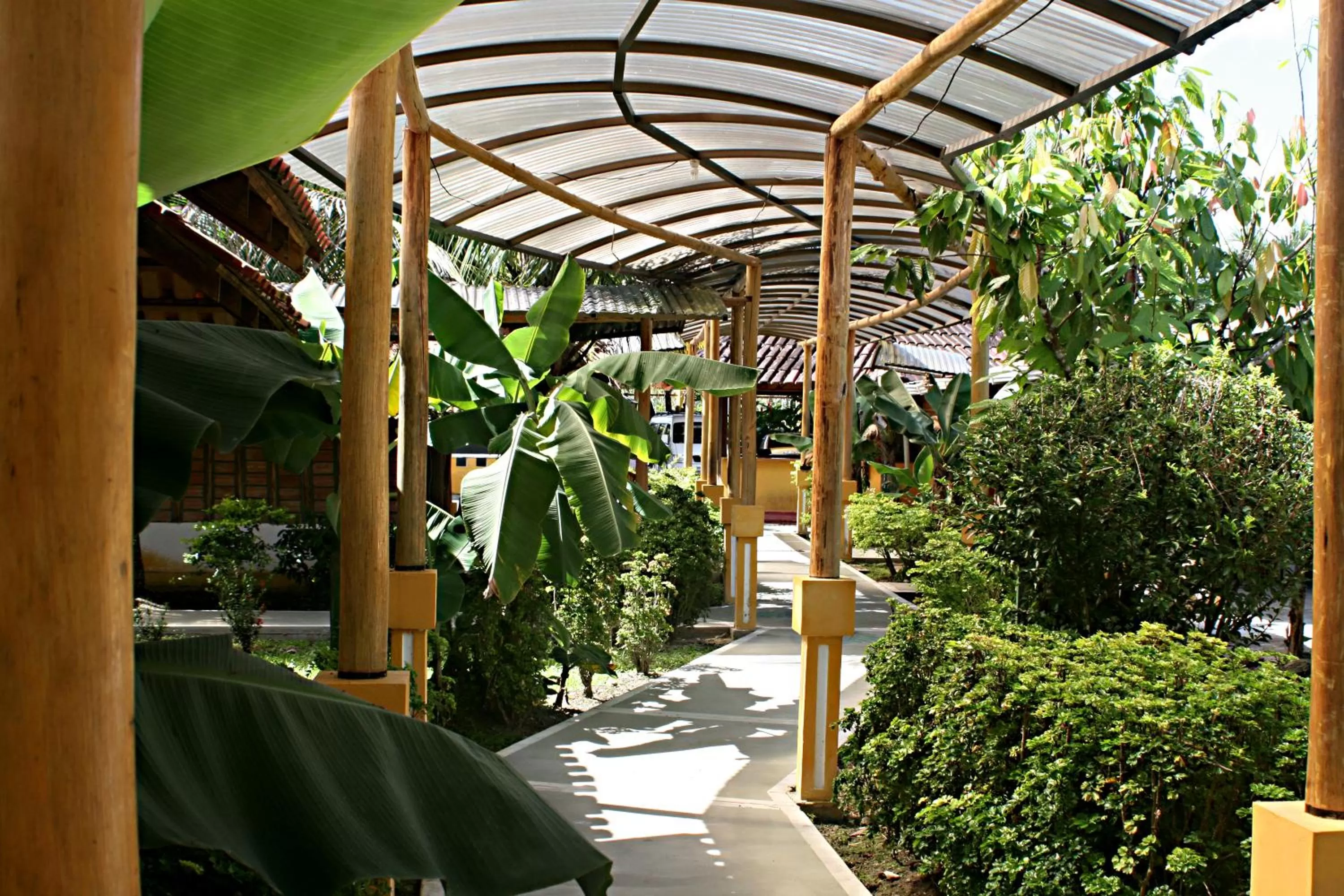 Garden in Cabañas Yakuruna