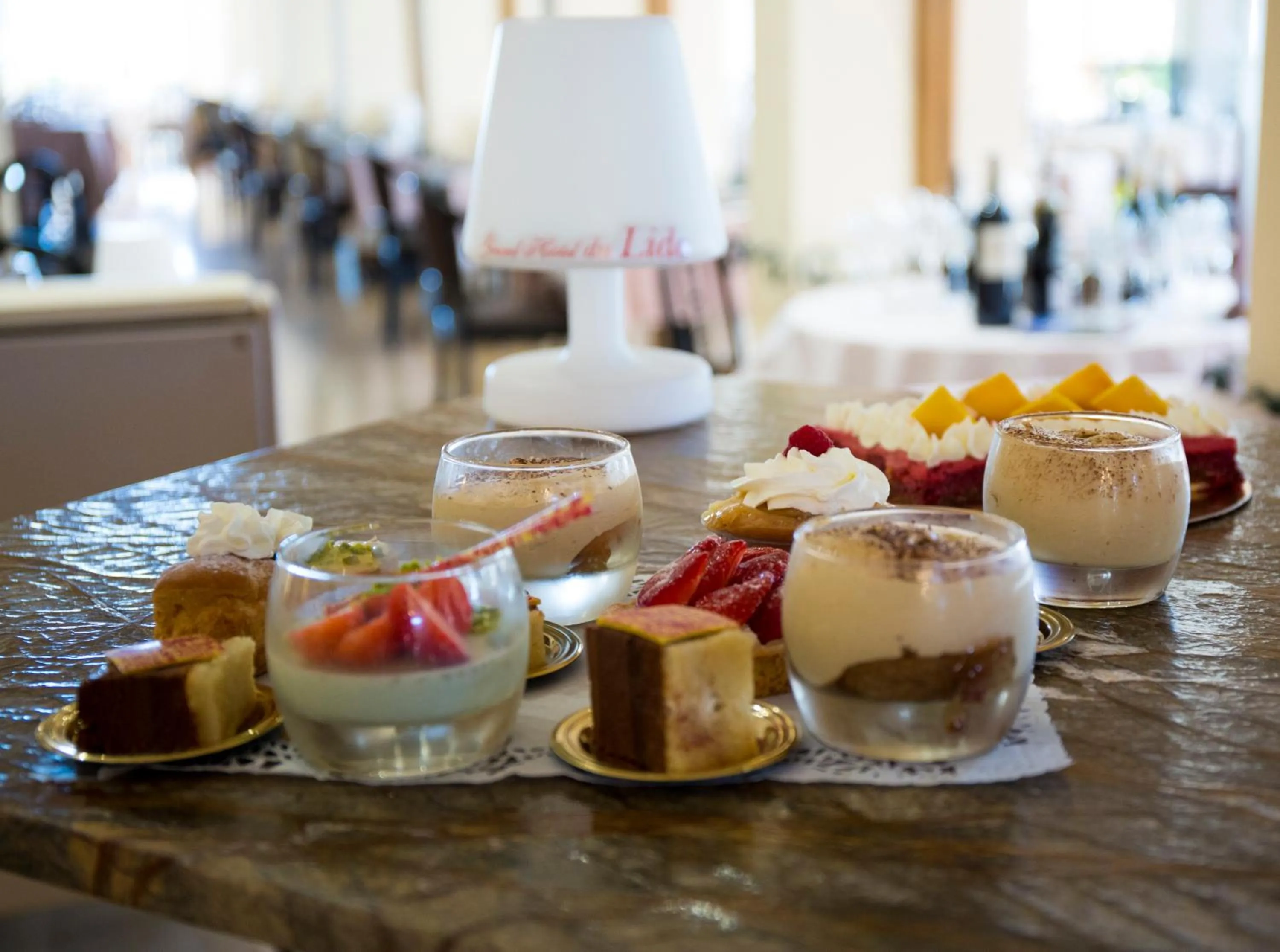 Food close-up in Grand Hôtel Du Lido