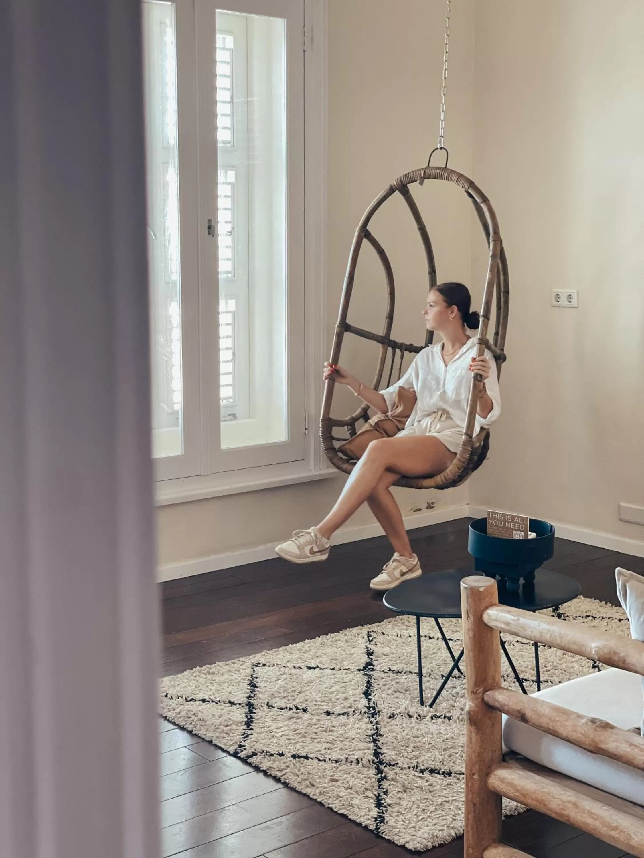 Living room in BijBlauw