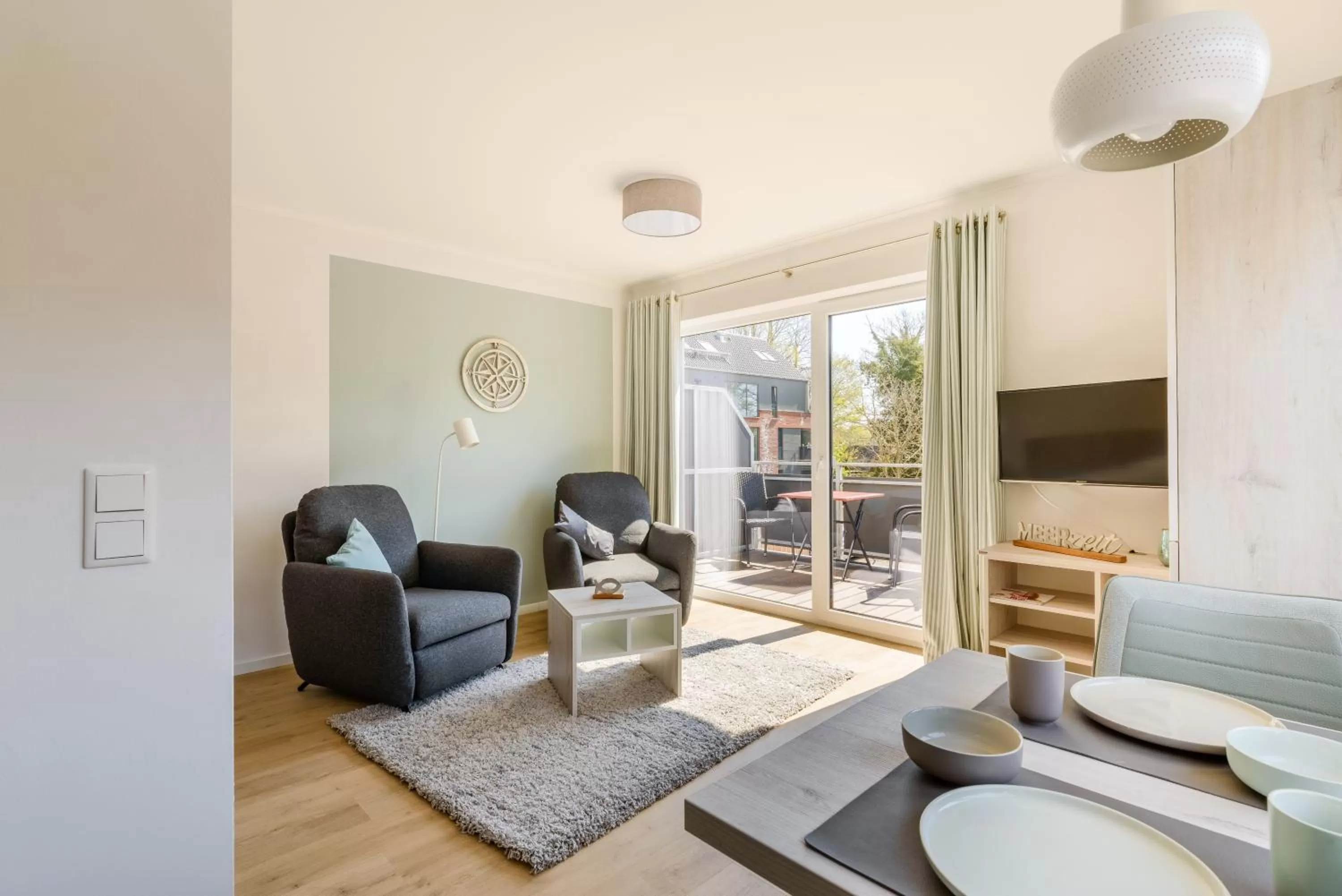 Living room in Nordsee-Hotel Hinrichsen