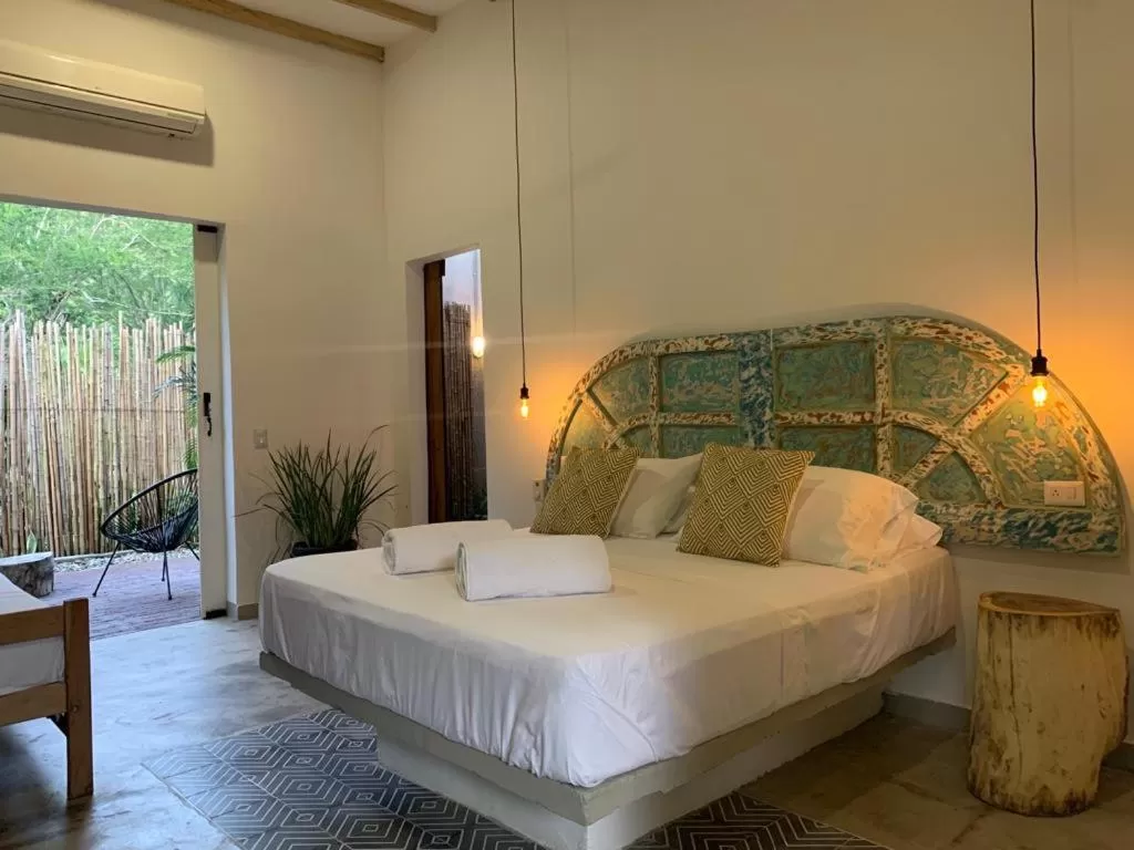 Bed in Waka Hotel Rural