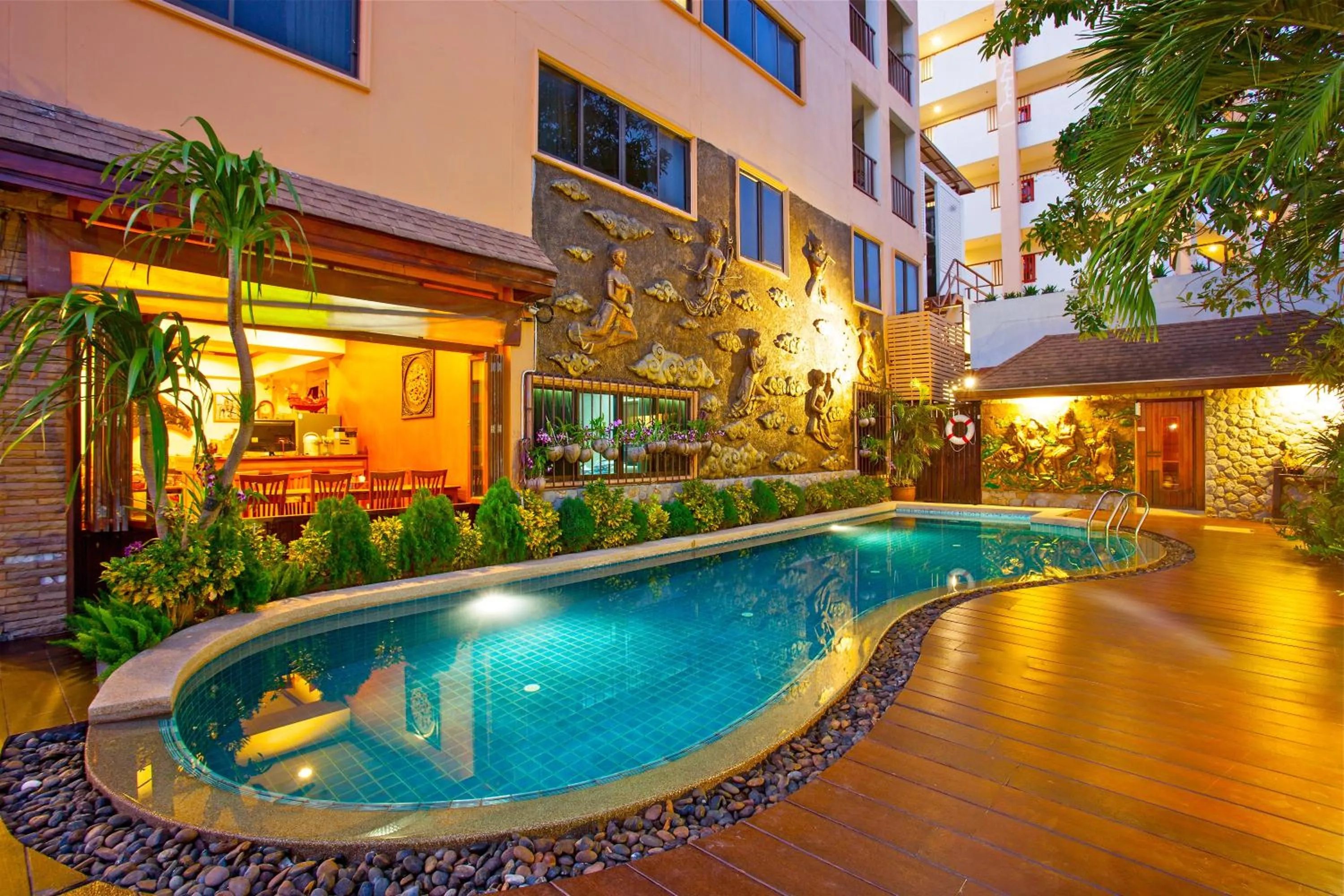 Swimming pool in Orchid Garden Hotel Patong