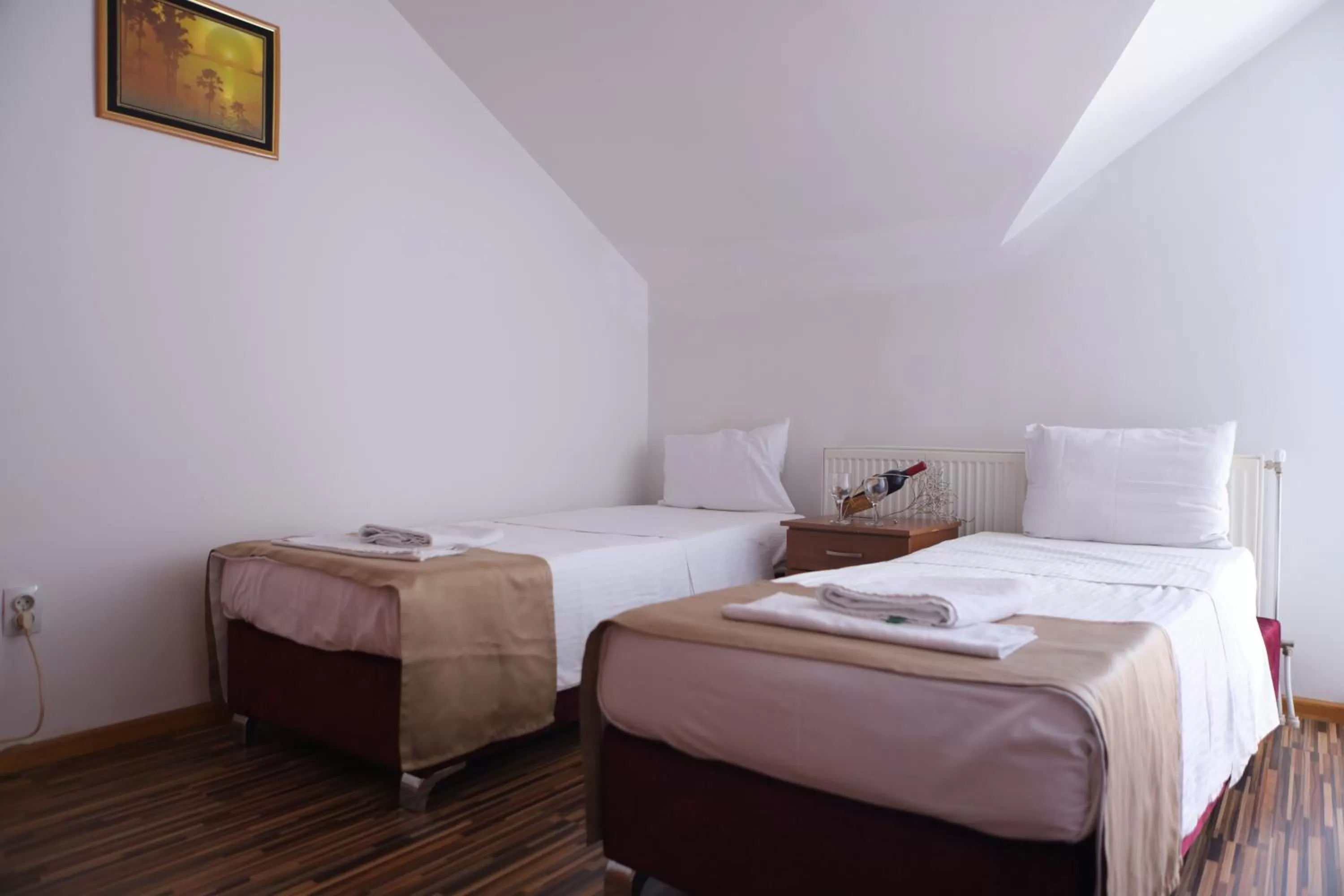 Bed in Arabella Hotel