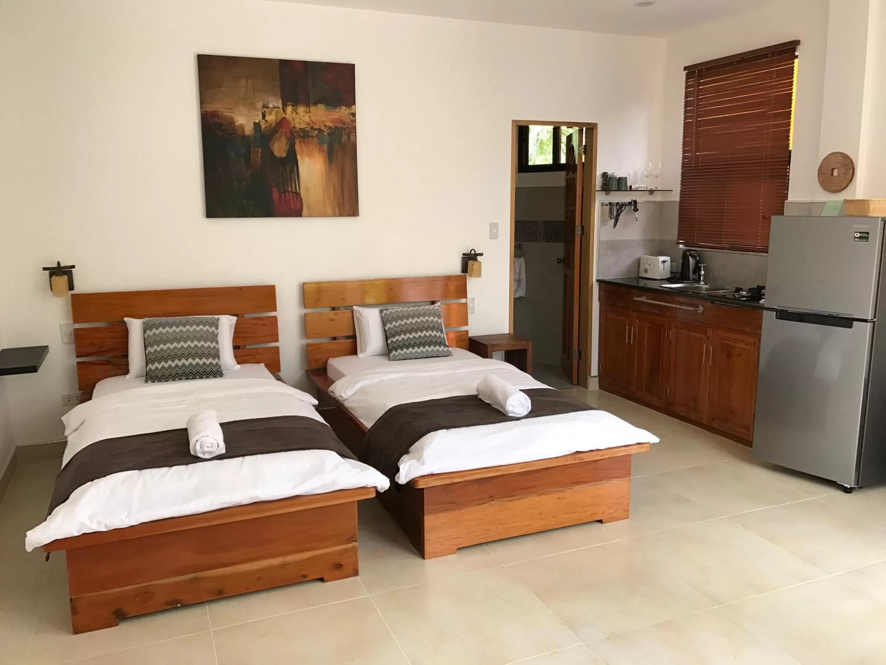 Bed in Alona's Coral Garden Resort (Adult-Only)